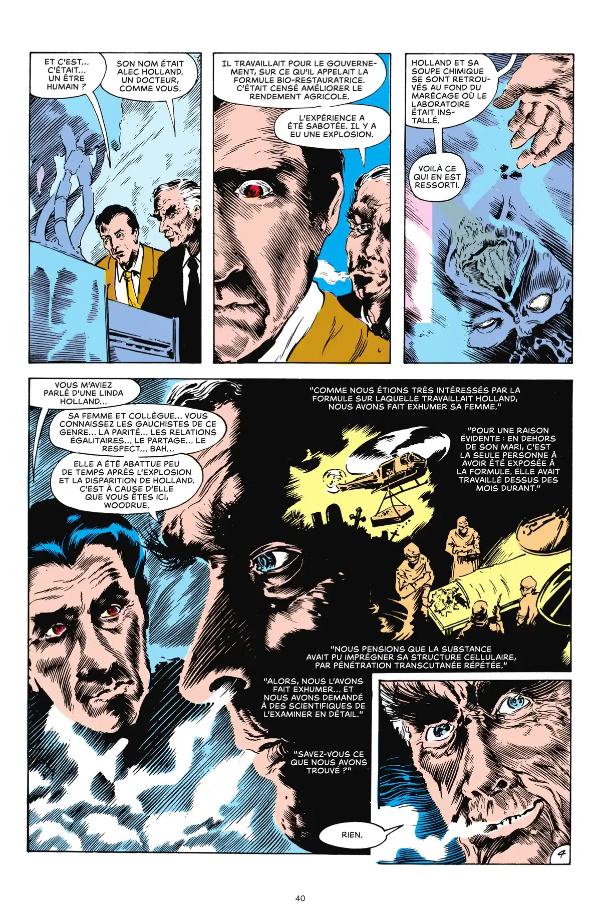 Alan Moore Presente Swamp Thing Volume 1 page 34