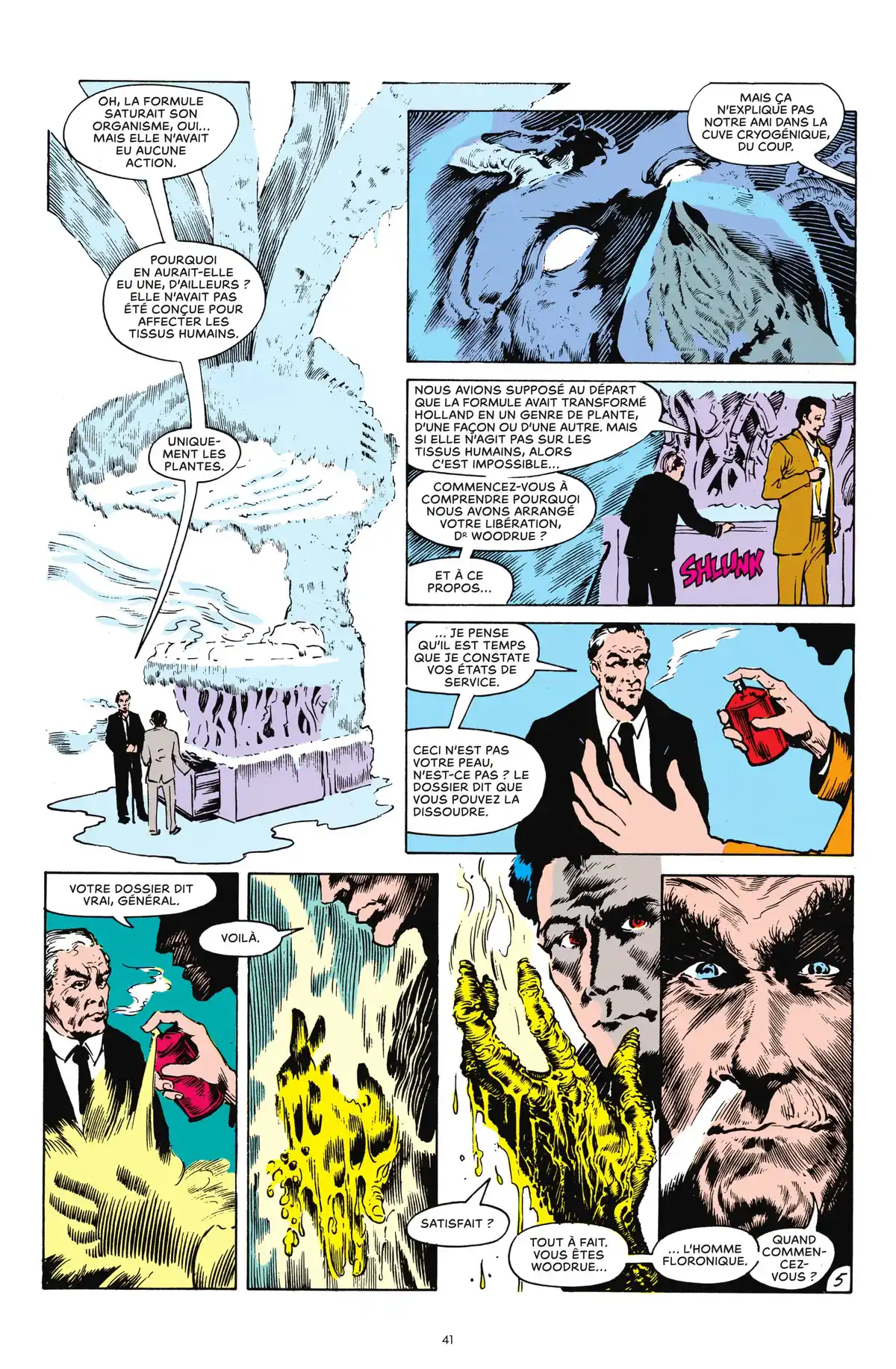 Alan Moore Presente Swamp Thing Volume 1 page 35