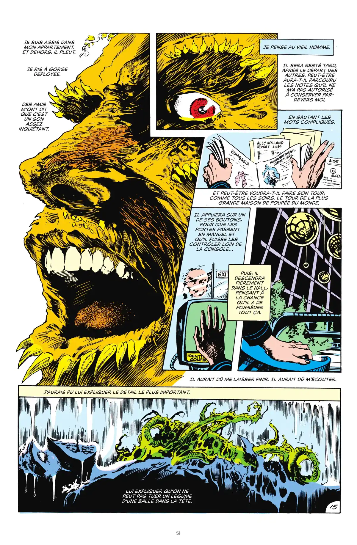 Alan Moore Presente Swamp Thing Volume 1 page 45