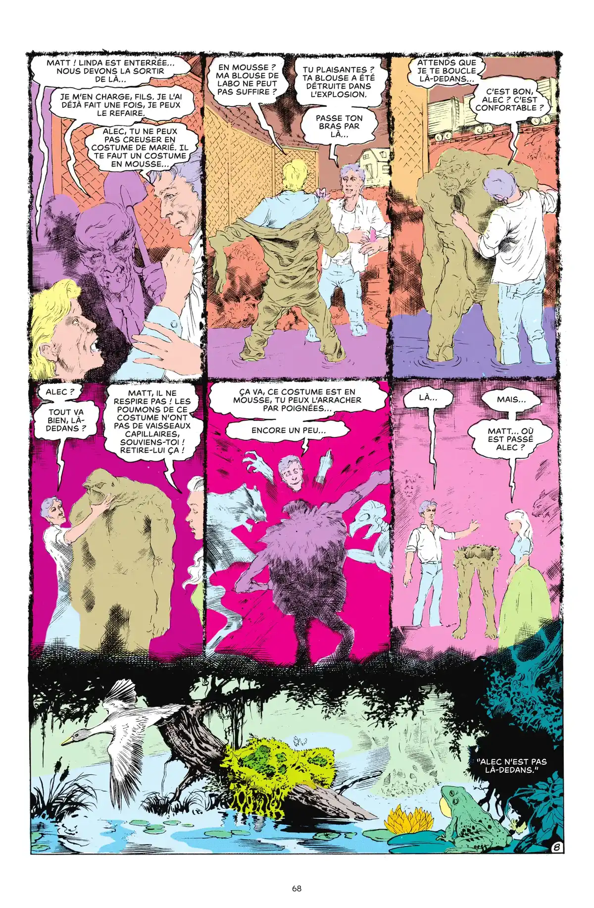 Alan Moore Presente Swamp Thing Volume 1 page 62