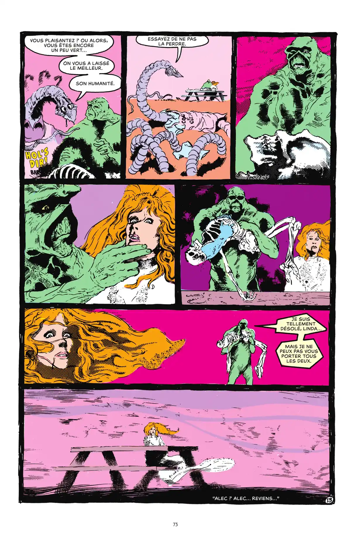 Alan Moore Presente Swamp Thing Volume 1 page 67