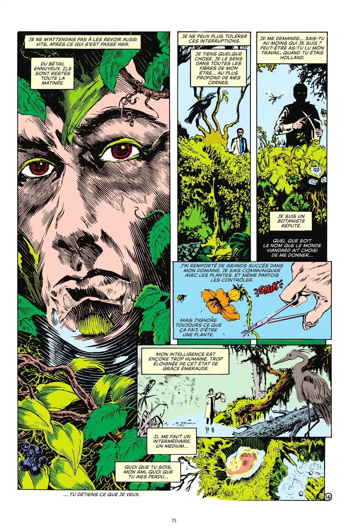 Alan Moore Presente Swamp Thing Volume 1 page 69