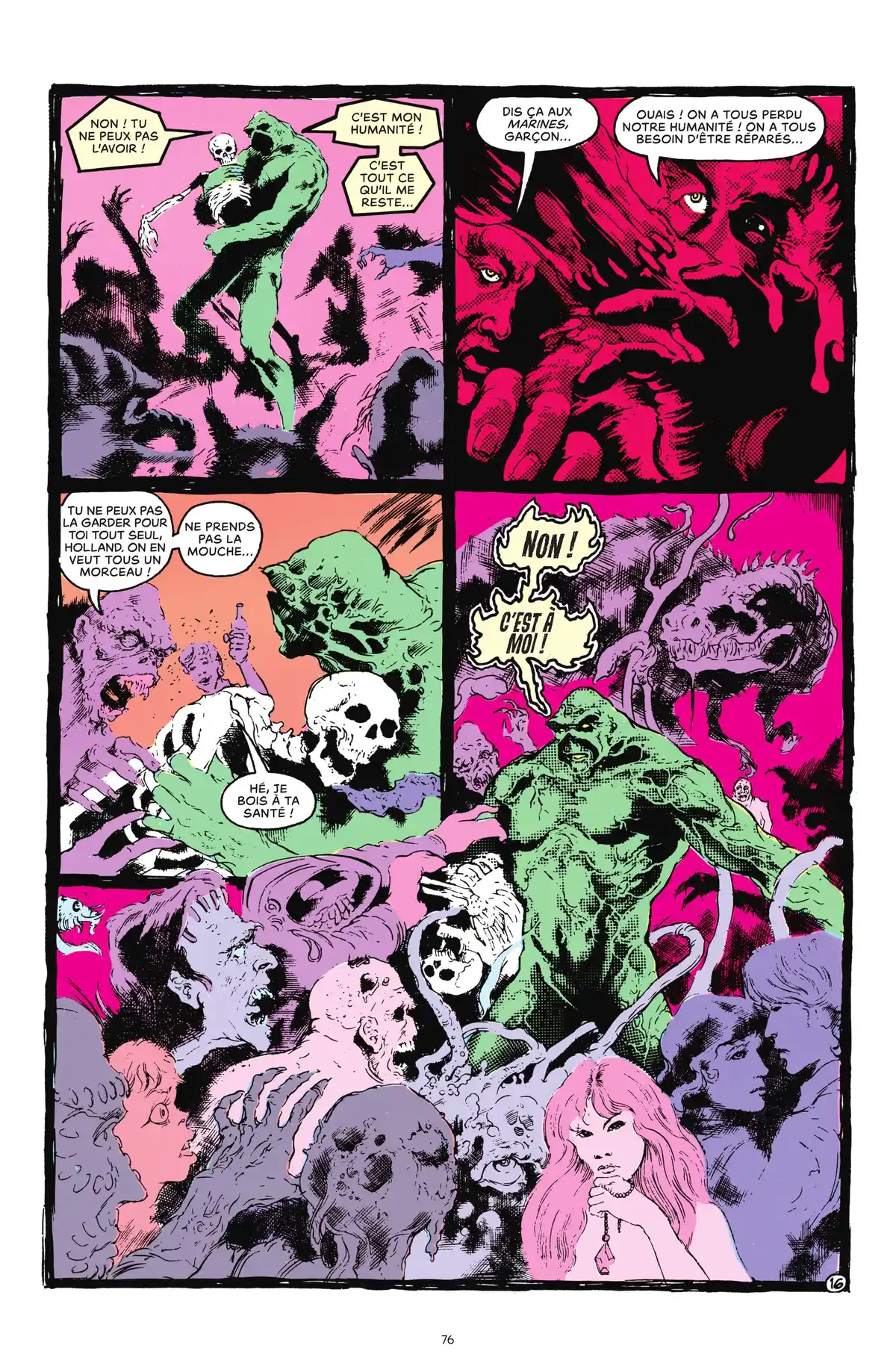 Alan Moore Presente Swamp Thing Volume 1 page 70