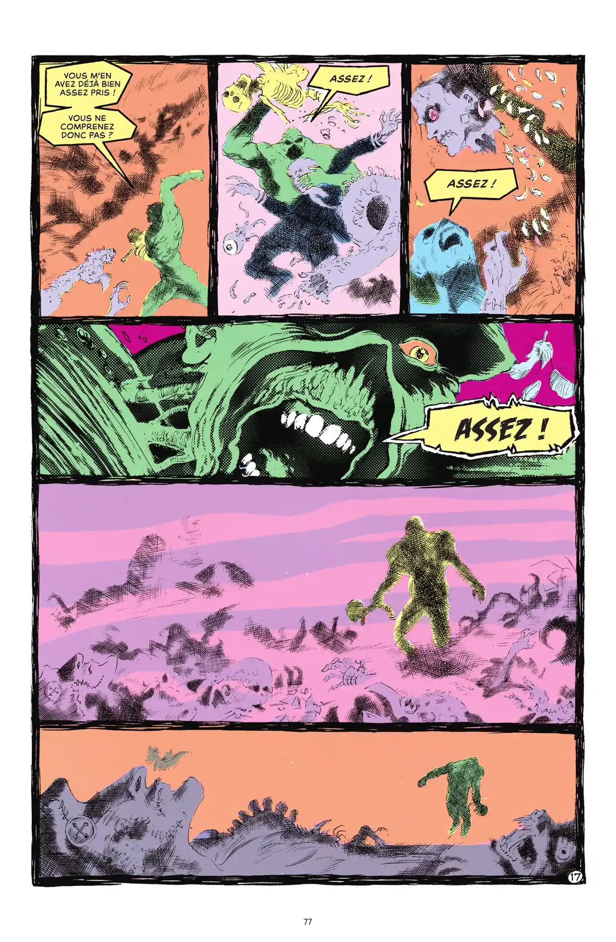 Alan Moore Presente Swamp Thing Volume 1 page 71