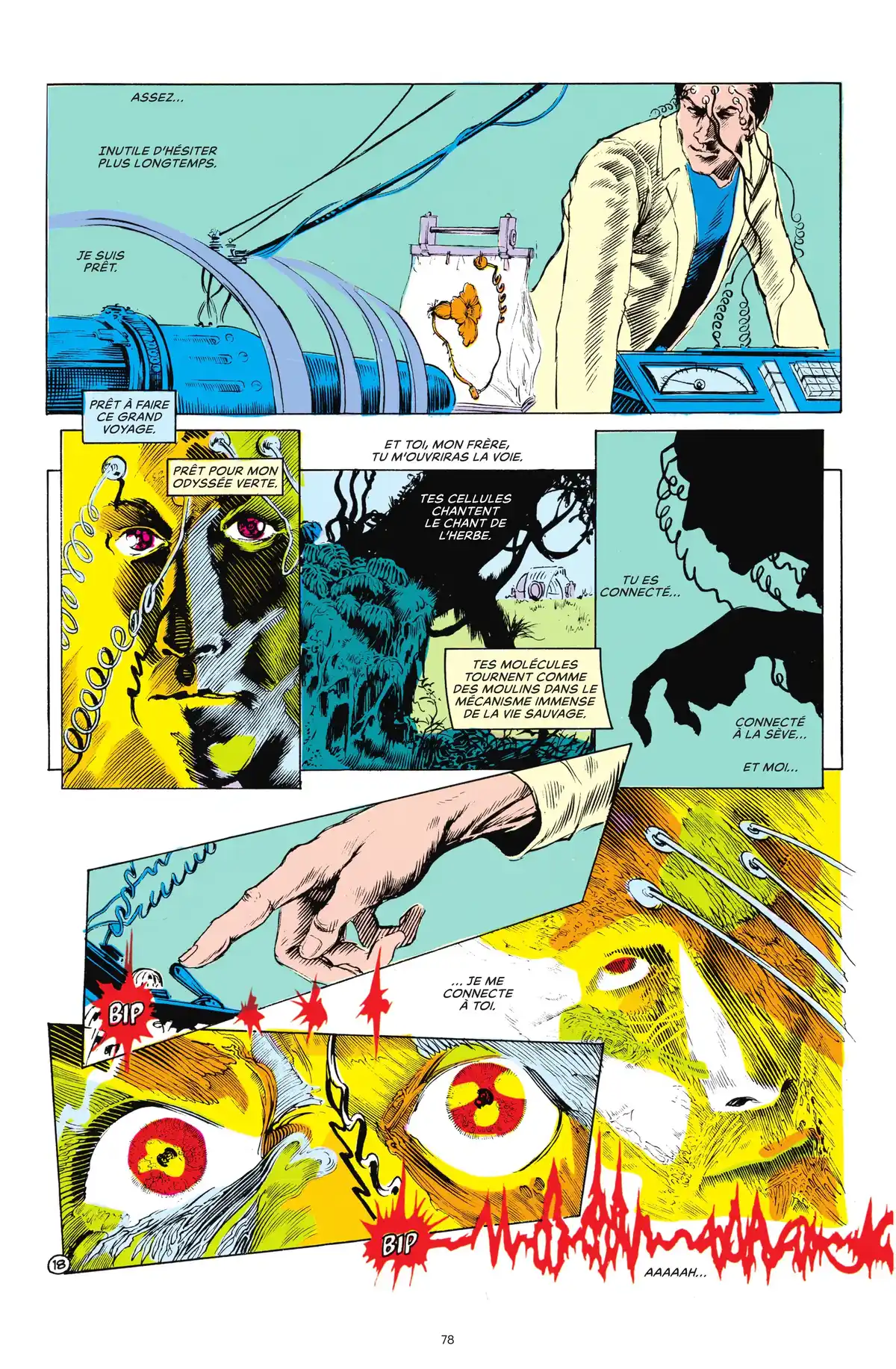 Alan Moore Presente Swamp Thing Volume 1 page 72