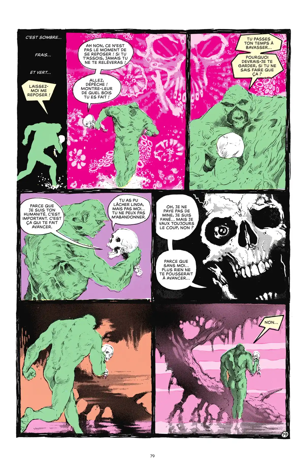 Alan Moore Presente Swamp Thing Volume 1 page 73