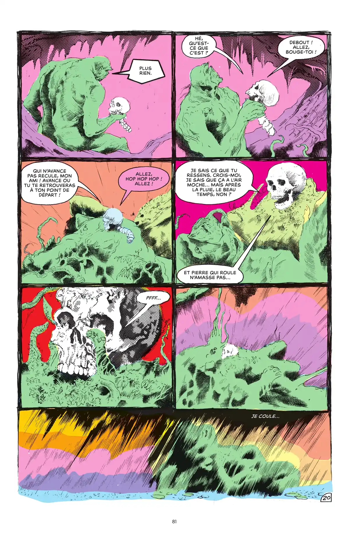 Alan Moore Presente Swamp Thing Volume 1 page 75