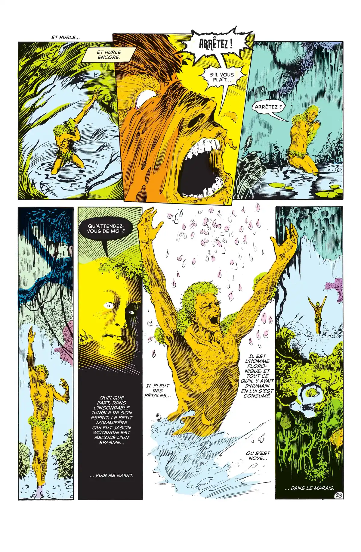 Alan Moore Presente Swamp Thing Volume 1 page 77