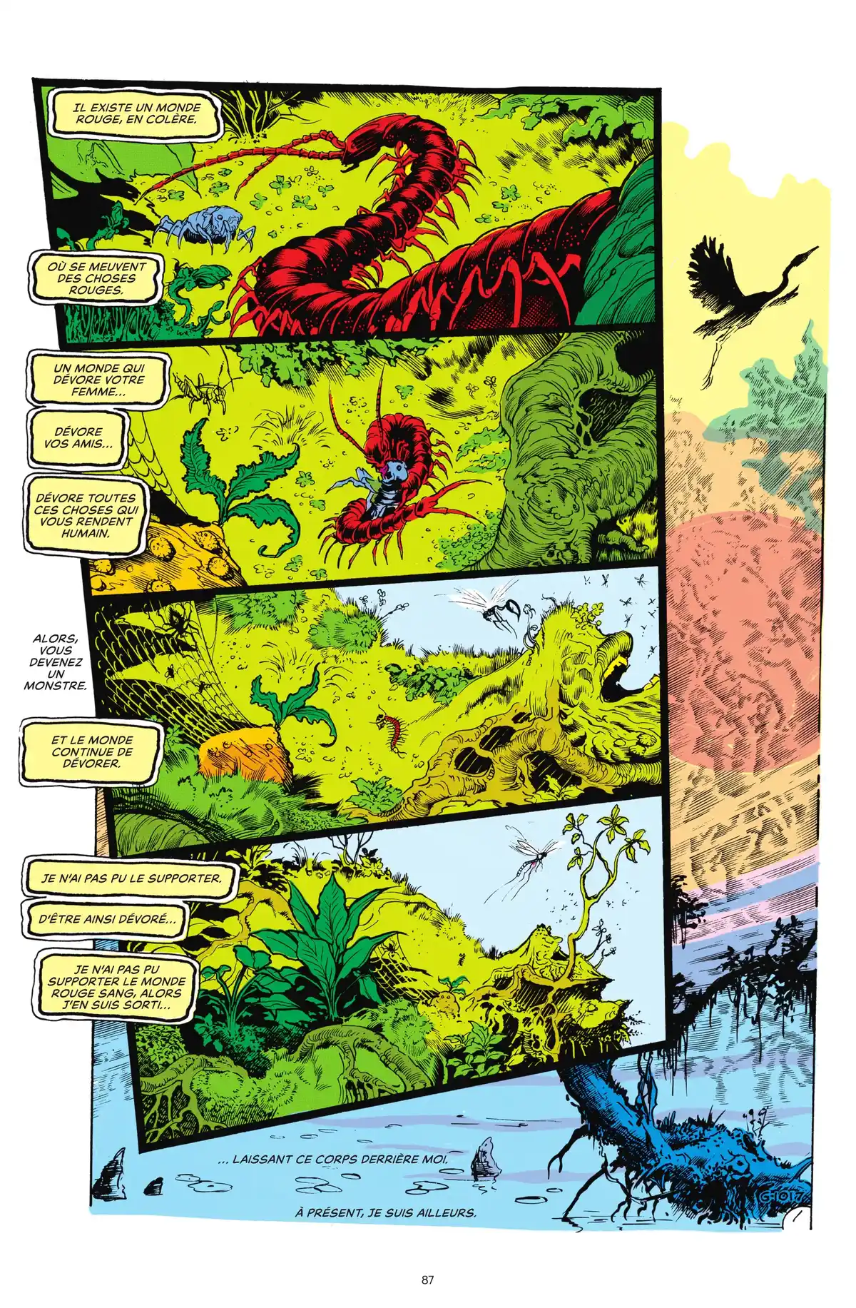 Alan Moore Presente Swamp Thing Volume 1 page 80