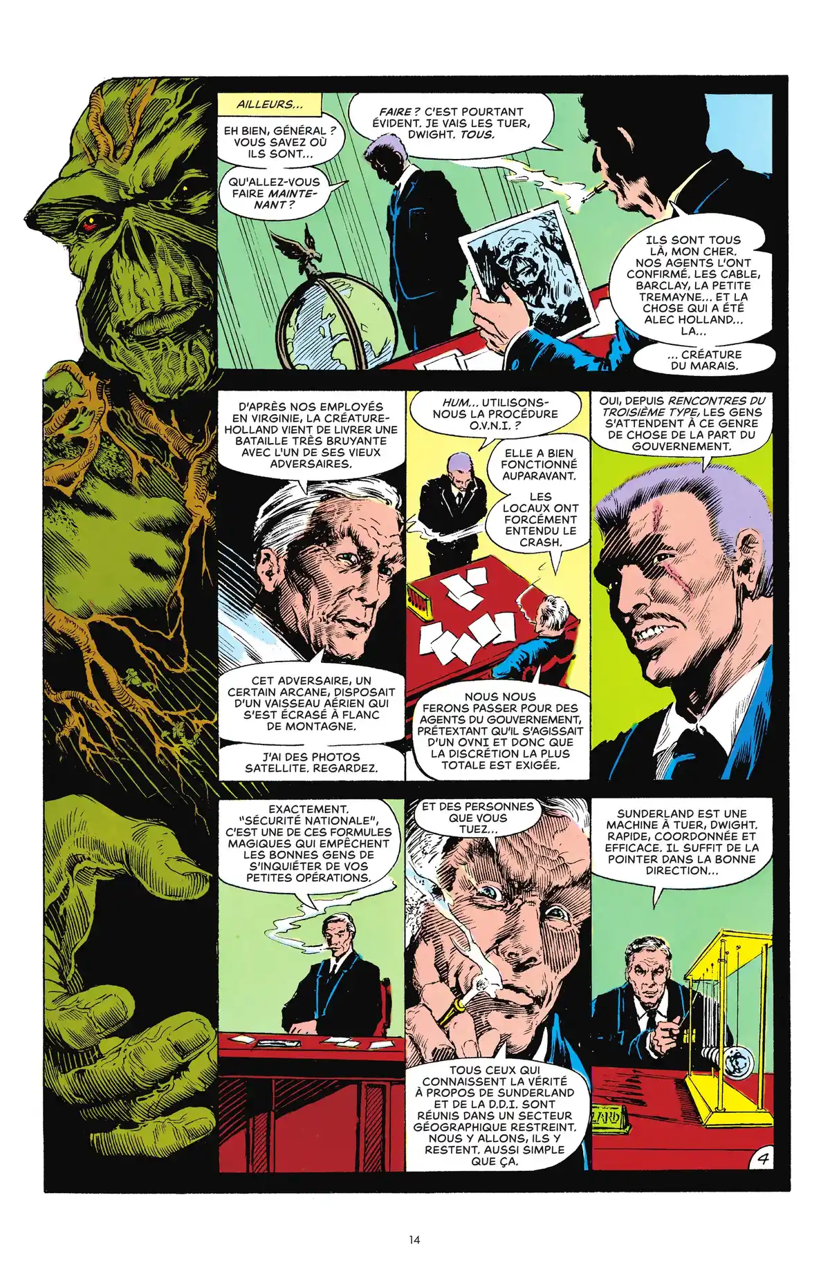 Alan Moore Presente Swamp Thing Volume 1 page 9