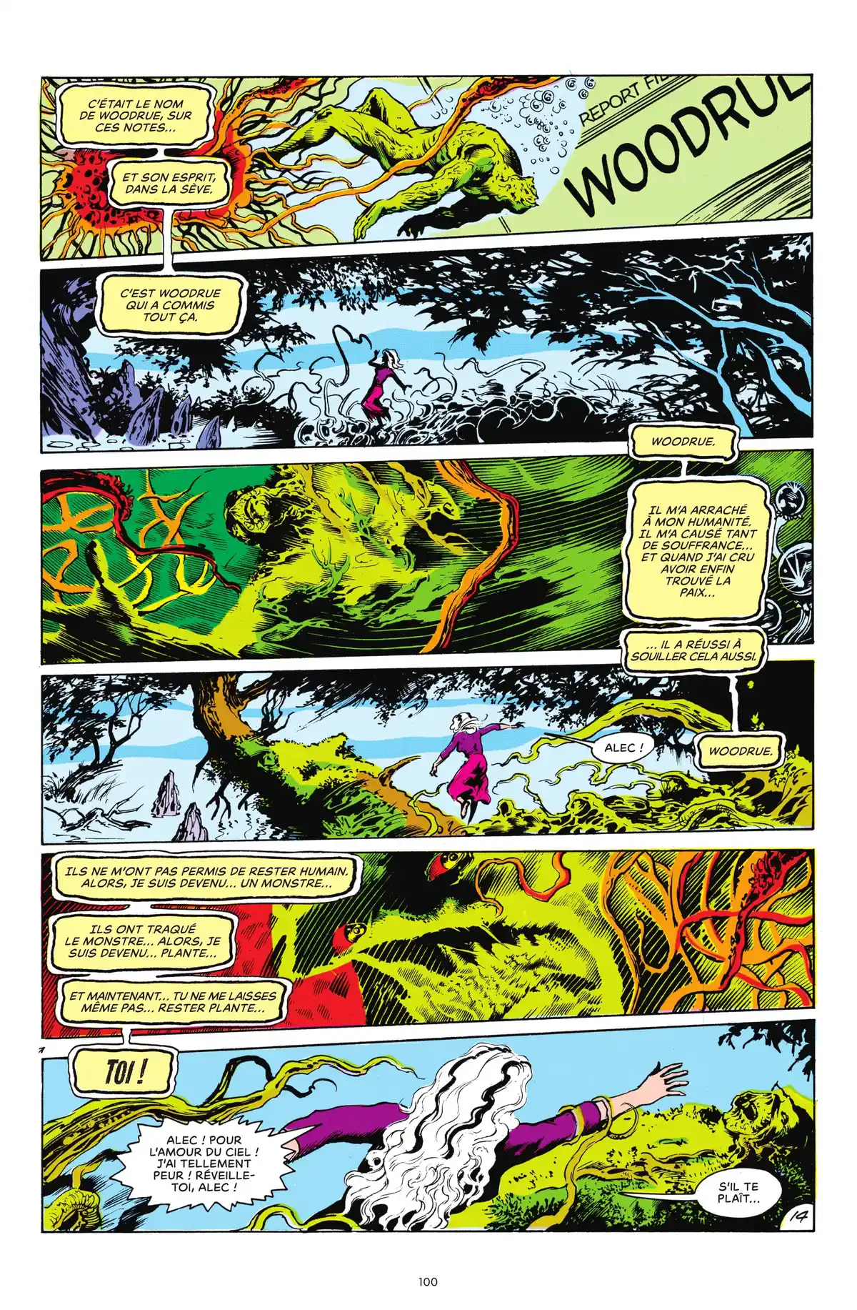 Alan Moore Presente Swamp Thing Volume 1 page 92