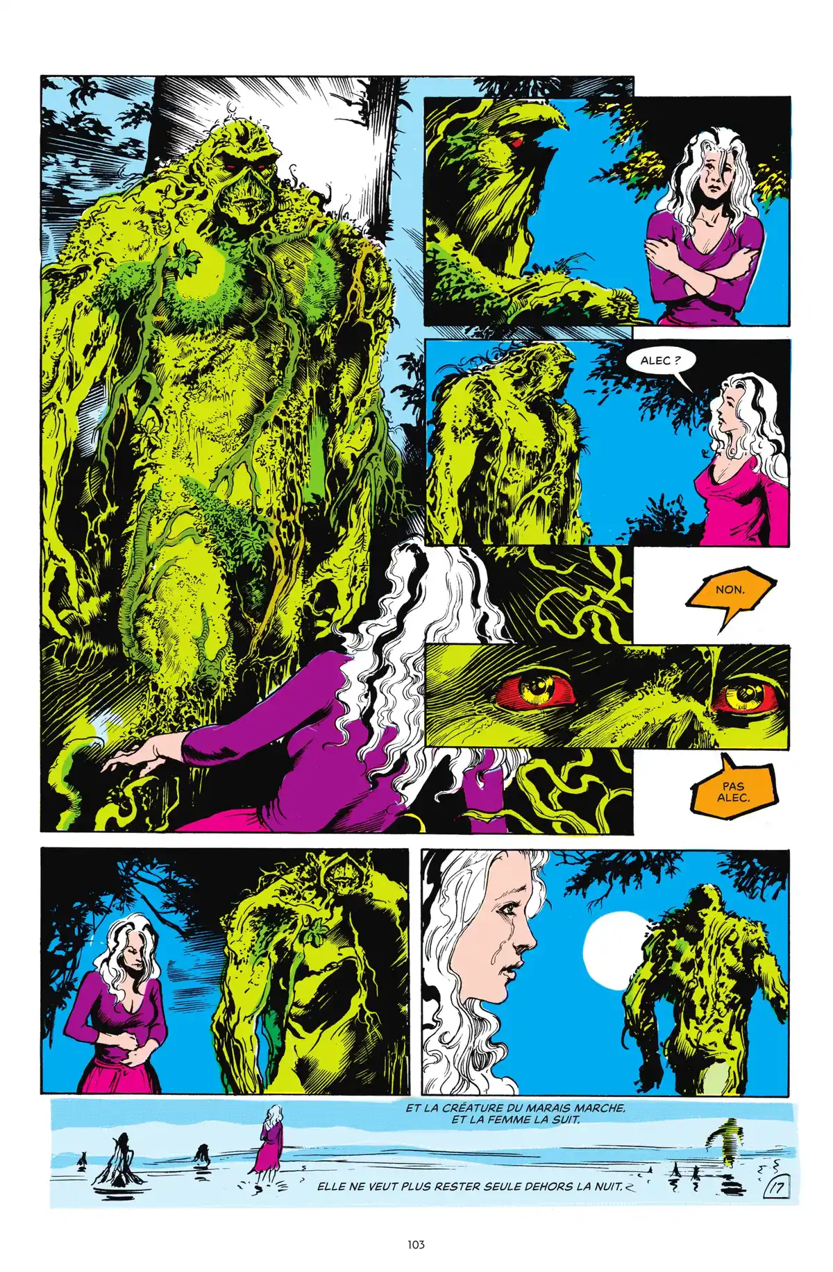 Alan Moore Presente Swamp Thing Volume 1 page 95