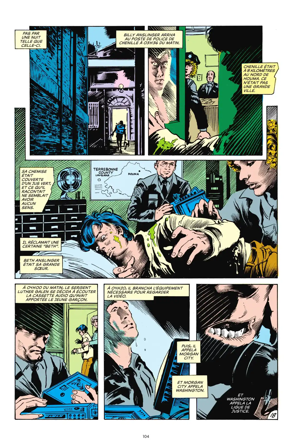 Alan Moore Presente Swamp Thing Volume 1 page 96