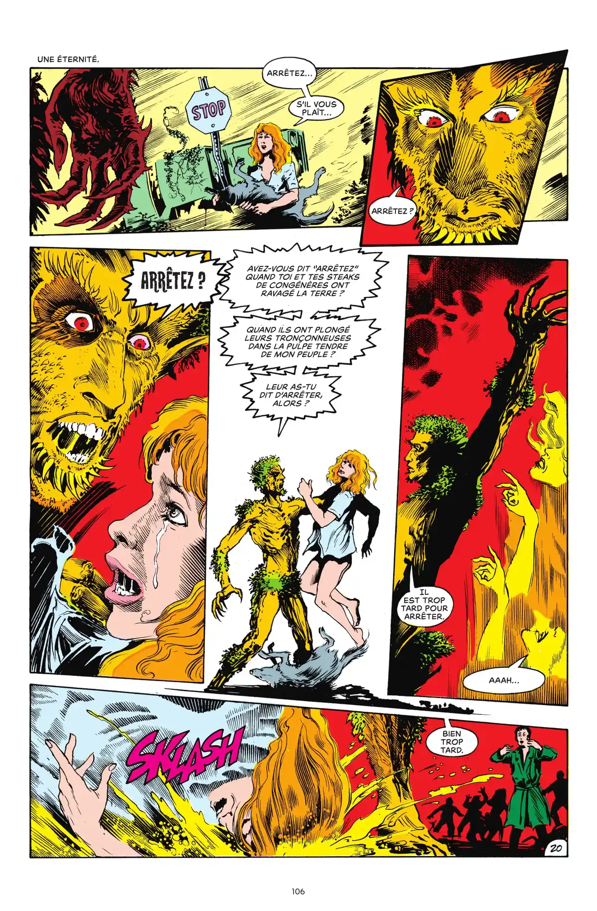 Alan Moore Presente Swamp Thing Volume 1 page 98