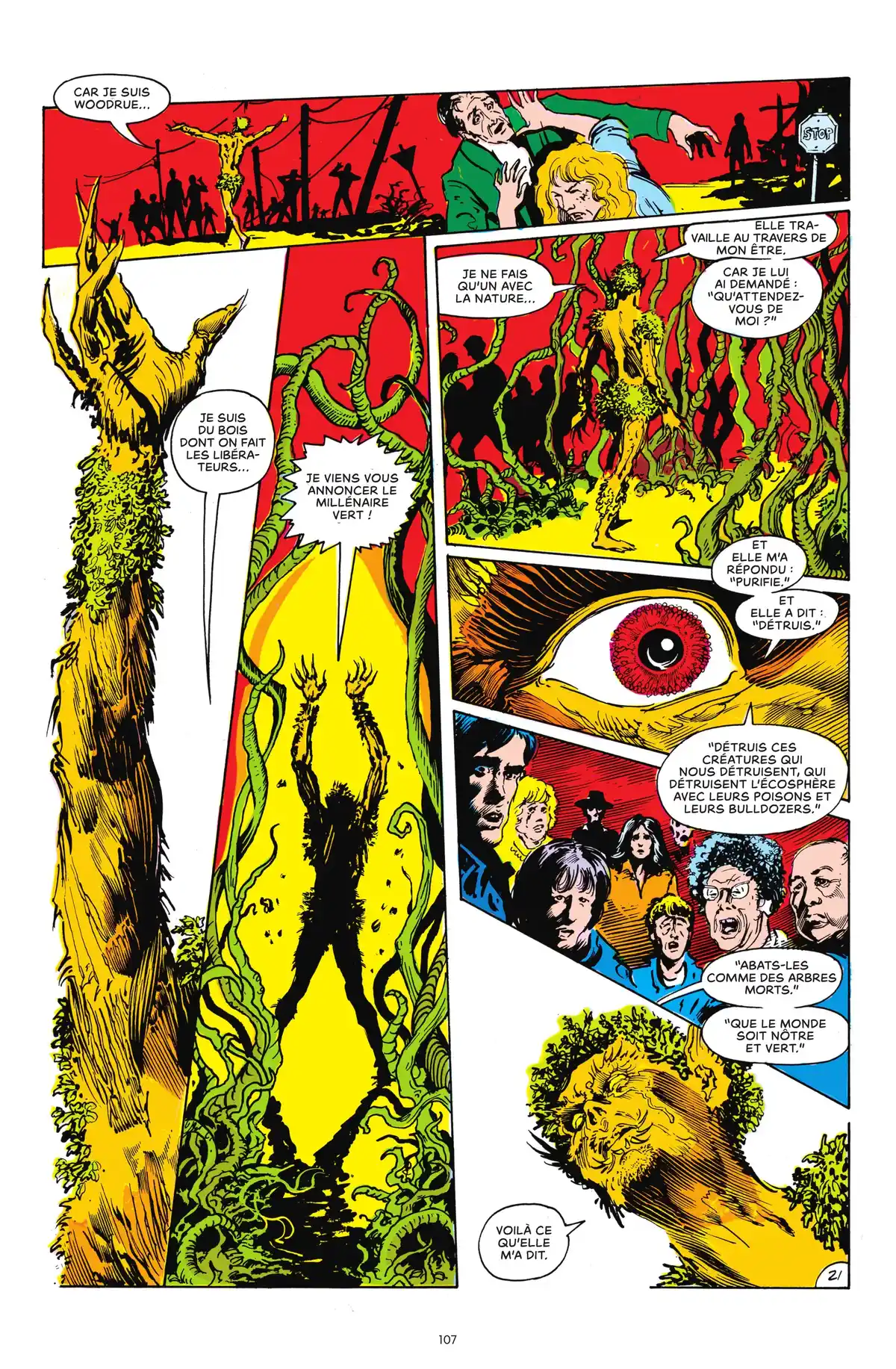 Alan Moore Presente Swamp Thing Volume 1 page 99