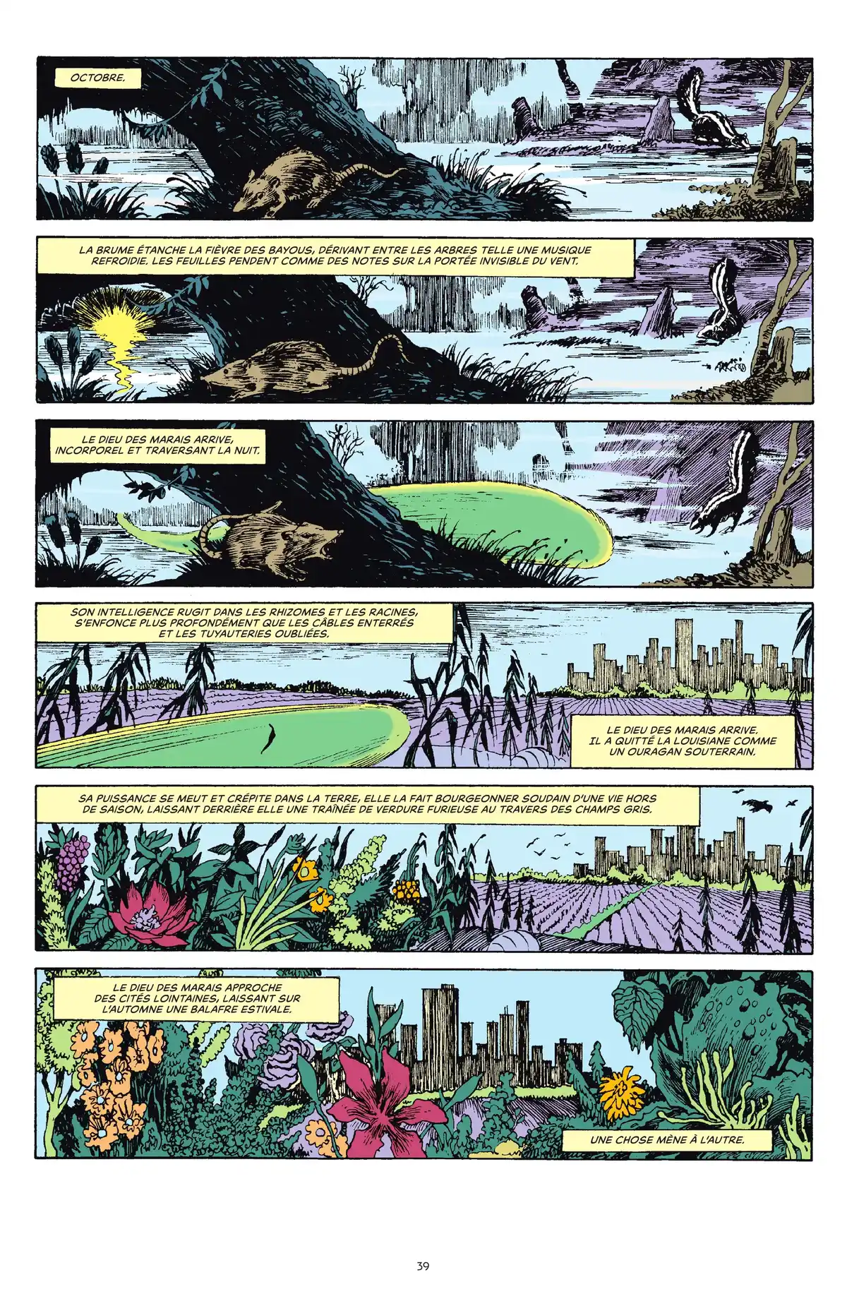 Alan Moore Presente Swamp Thing Volume 3 page 33