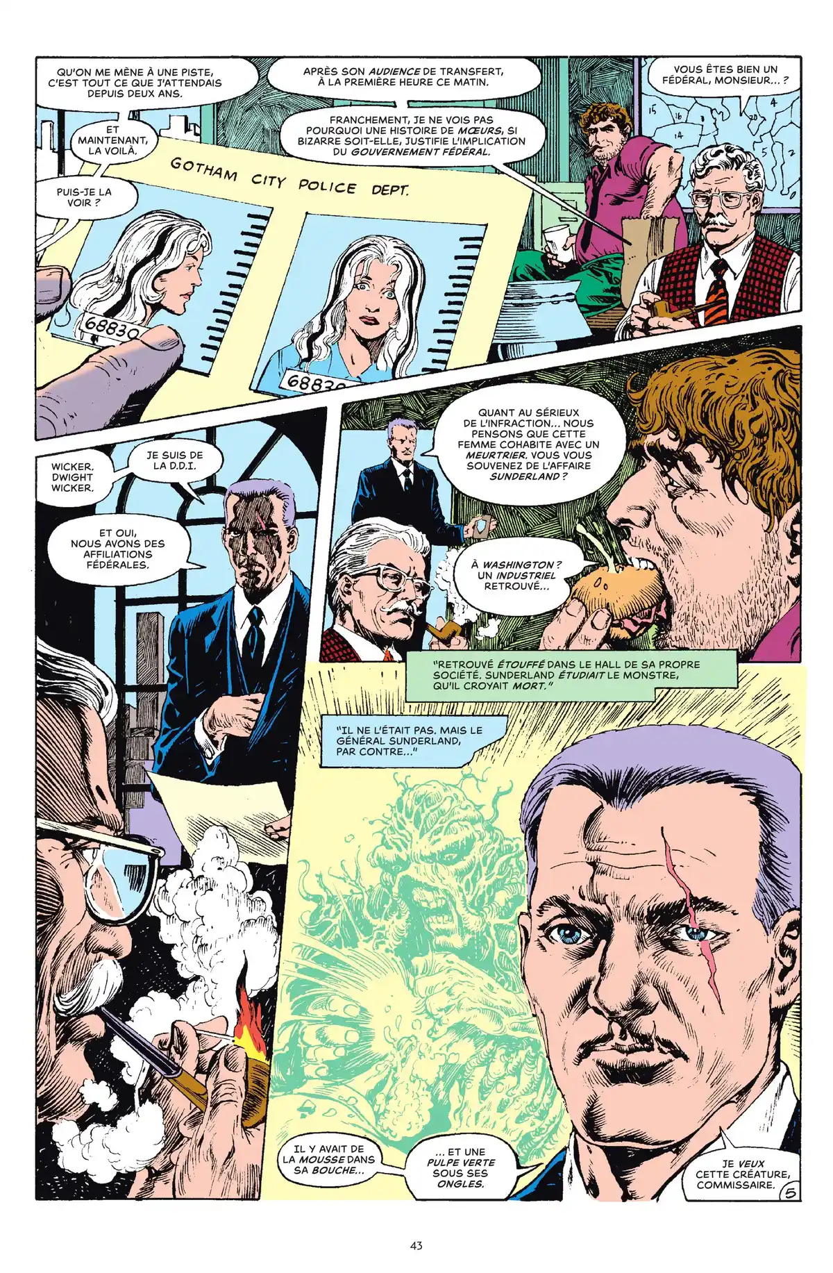 Alan Moore Presente Swamp Thing Volume 3 page 36