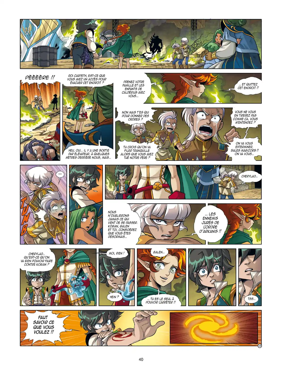 Les Légendaires – Les Chroniques de Darkhell Volume 2 page 41