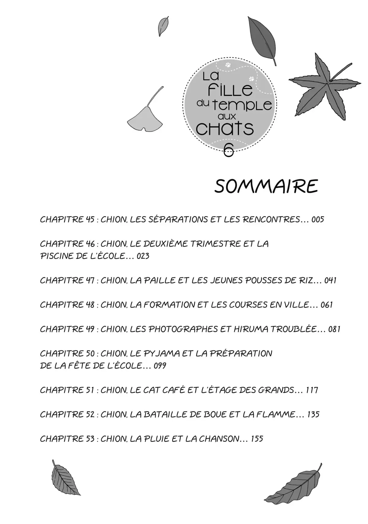 La fille du temple aux chats Volume 6 page 3