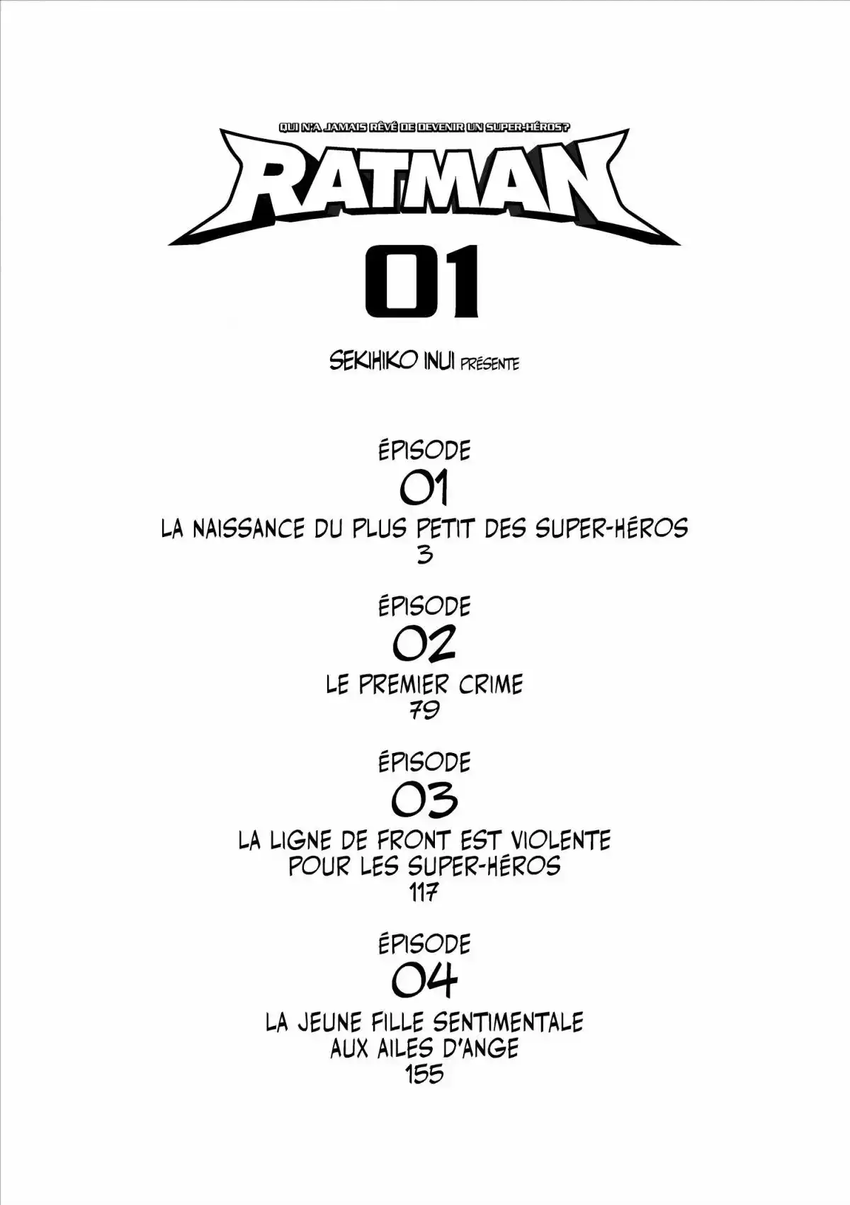 RATMAN Volume 1 page 3