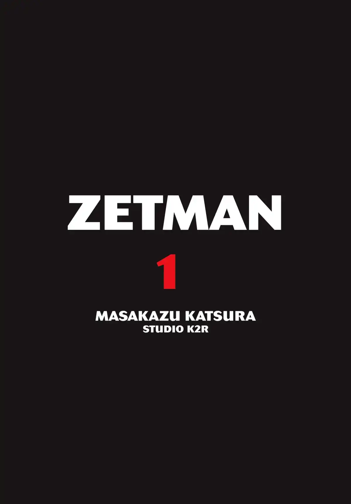 Zetman Volume 1 page 2