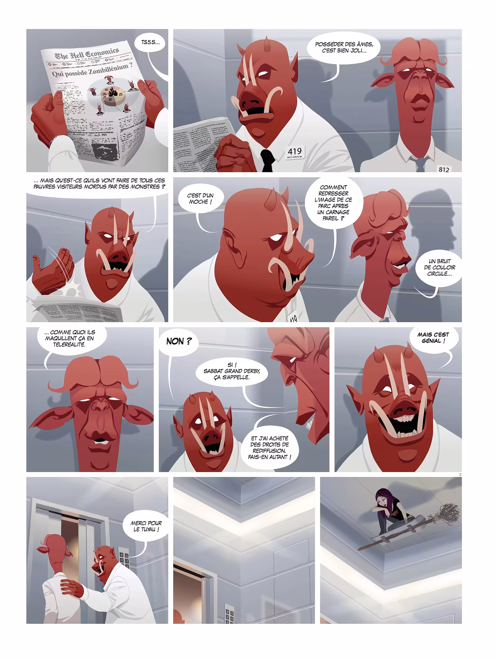 Zombillénium Volume 6 page 4