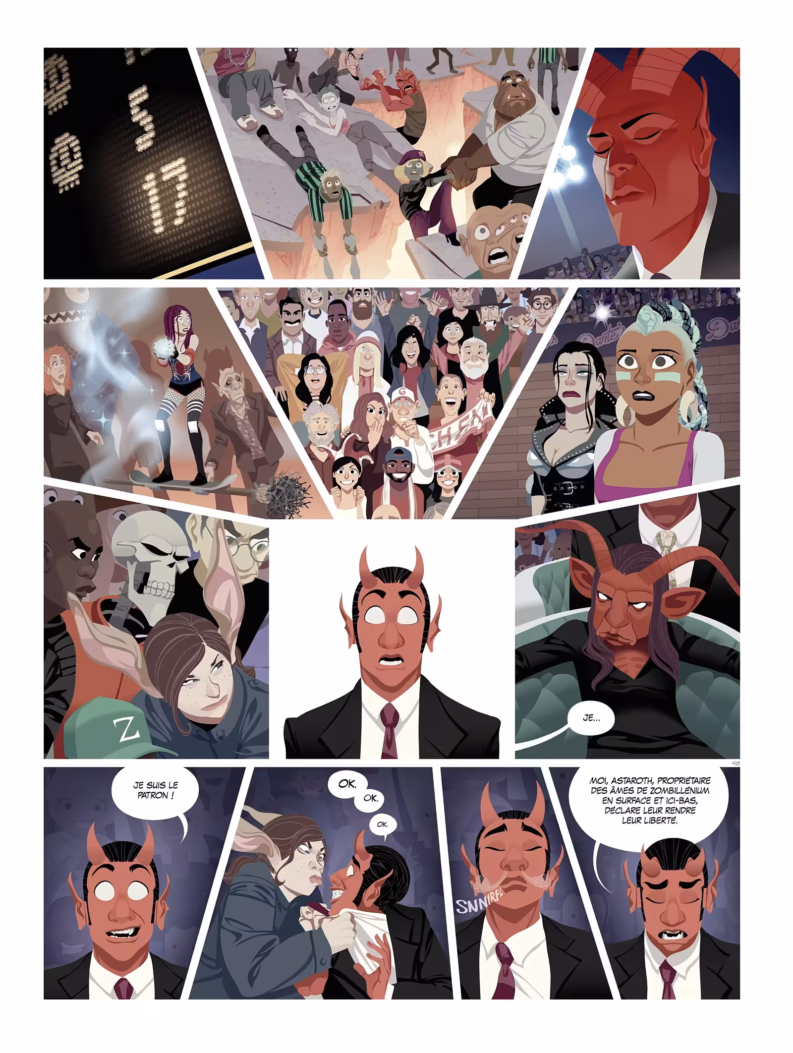 Zombillénium Volume 6 page 50