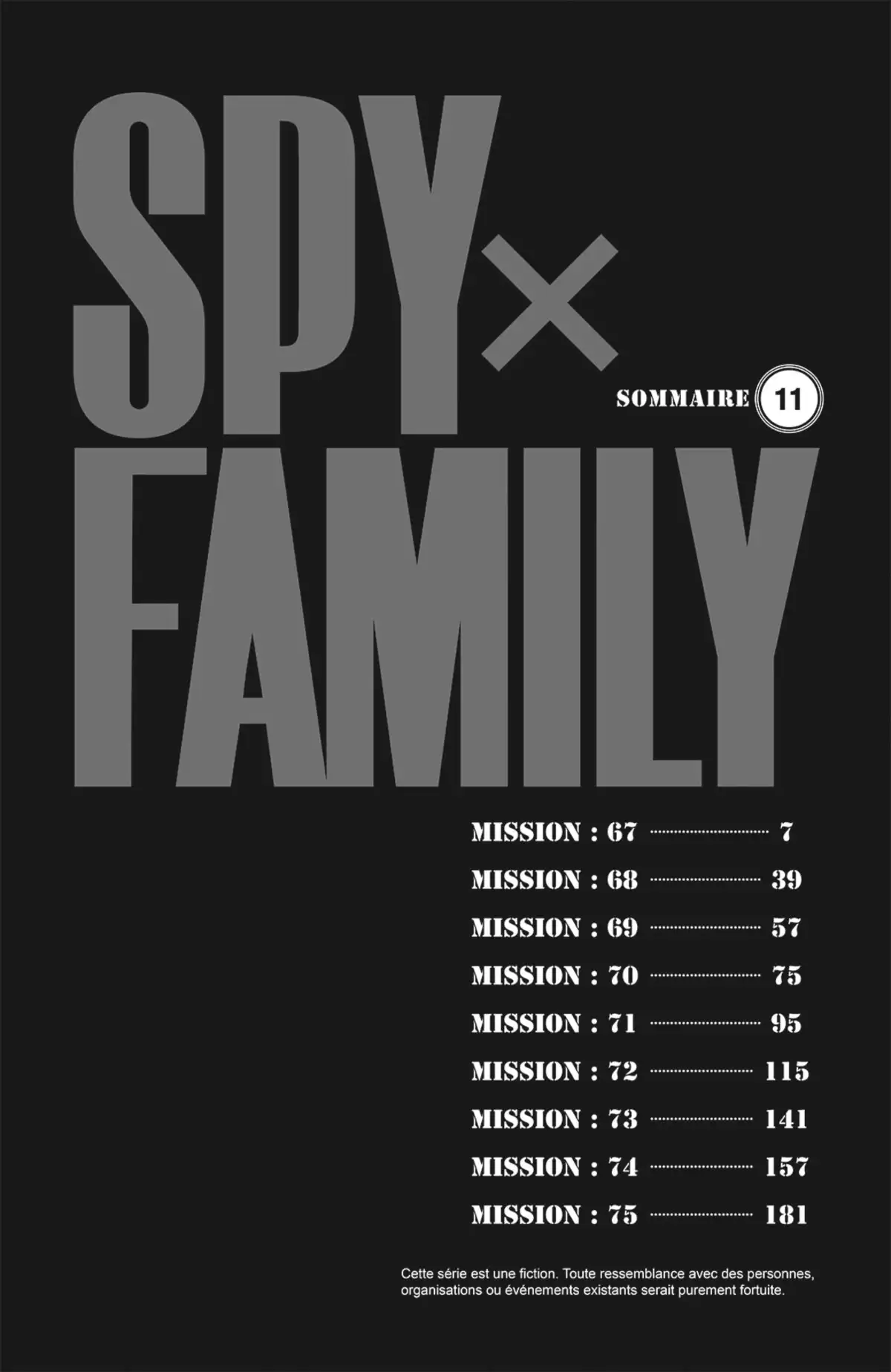 SPY×FAMILY Volume 11 page 7