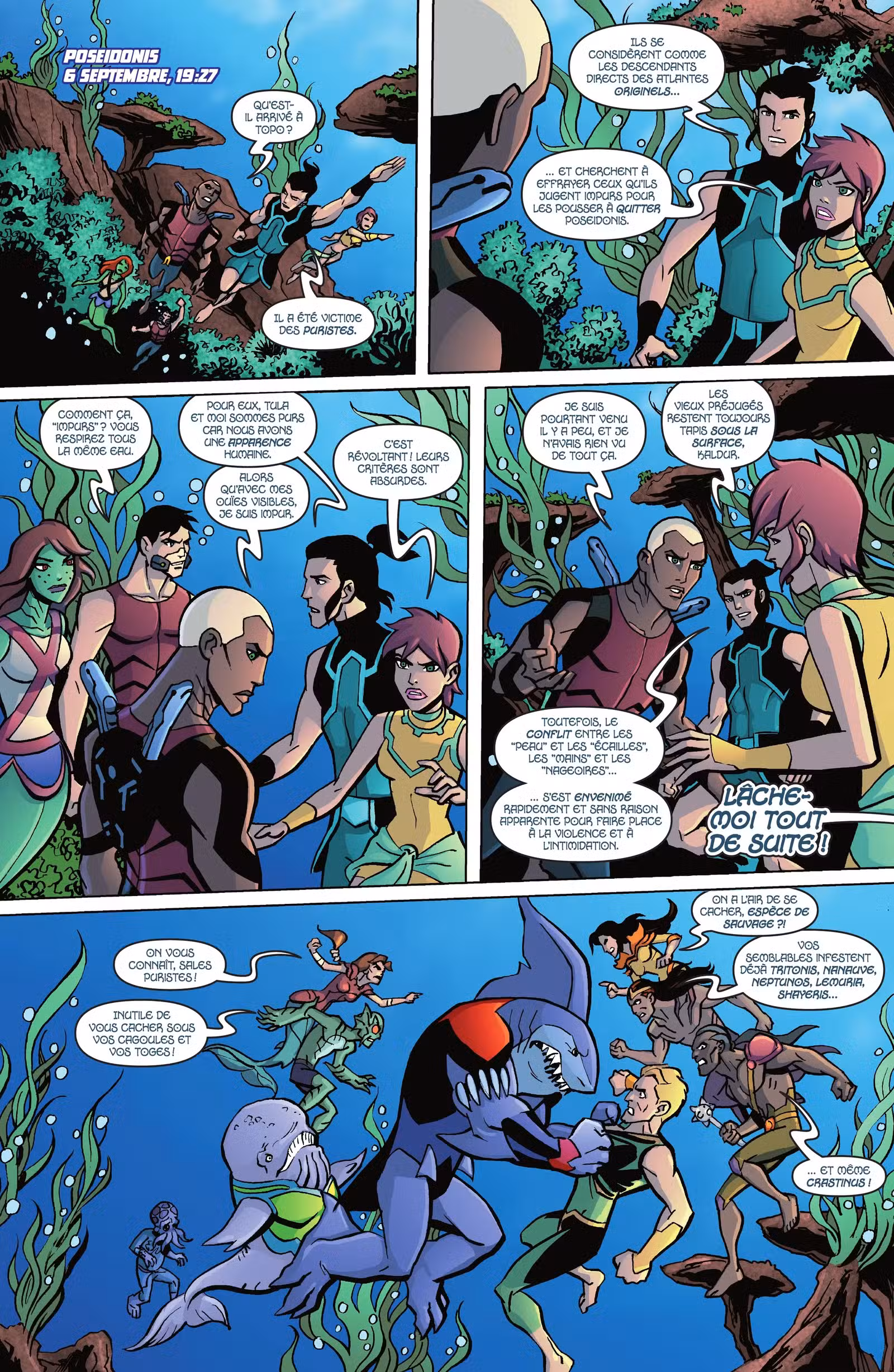 La Ligue des Justiciers : Nouvelle Génération Volume 3 page 19
