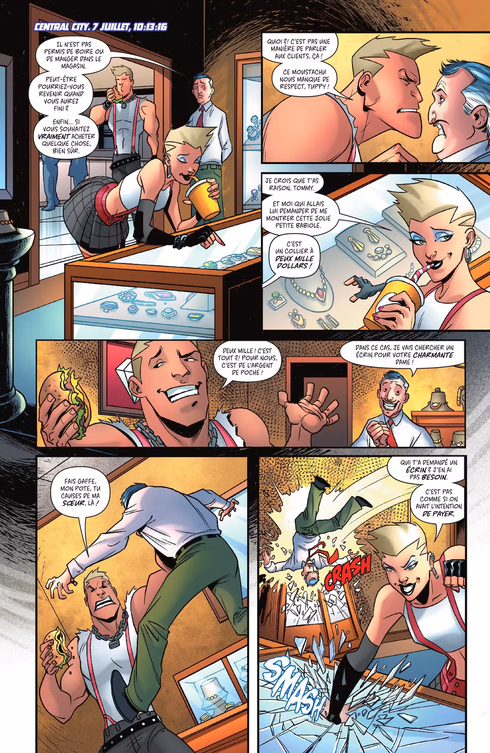 La Ligue des Justiciers : Nouvelle Génération Volume 1 page 17