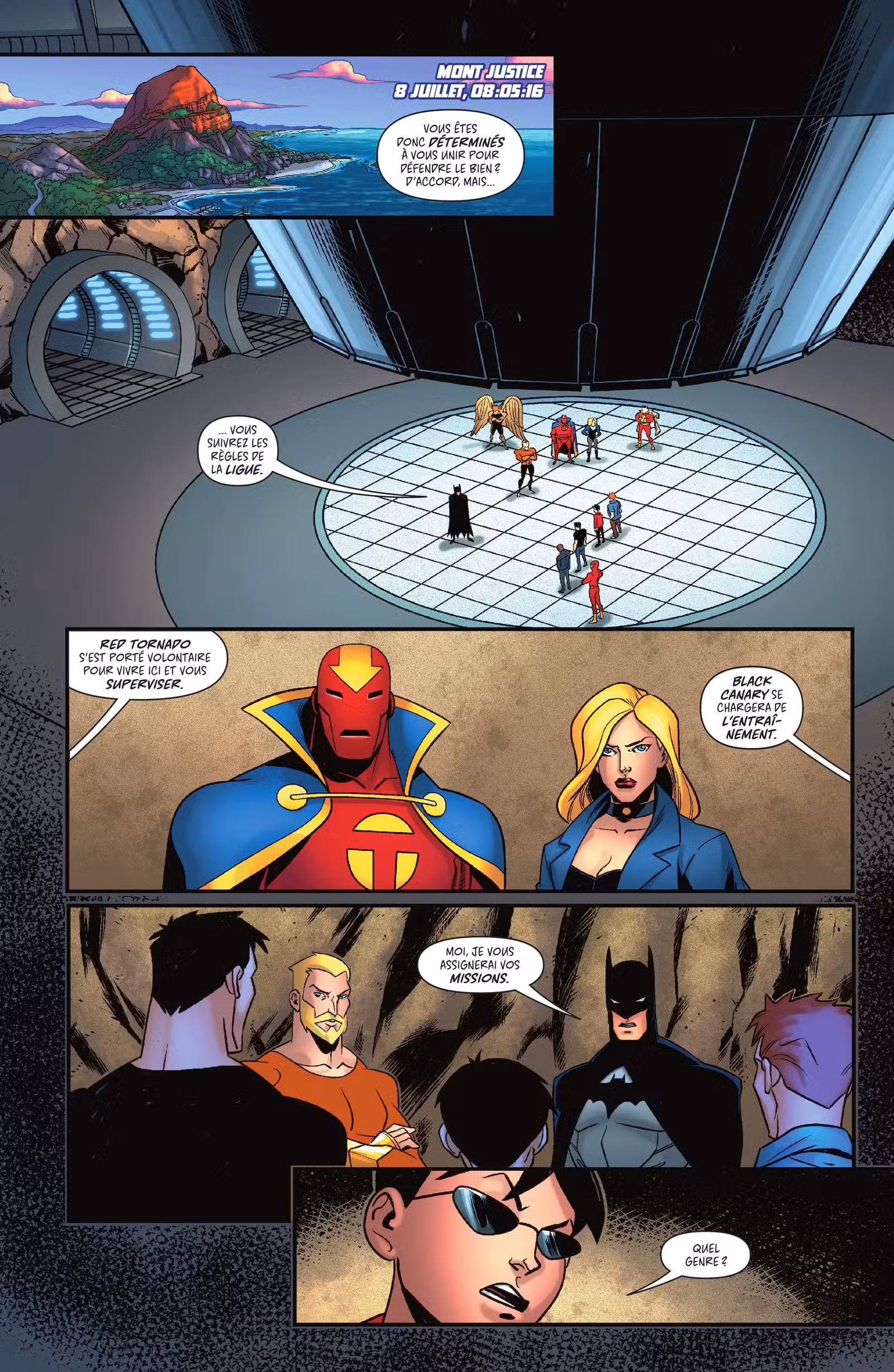 La Ligue des Justiciers : Nouvelle Génération Volume 1 page 27