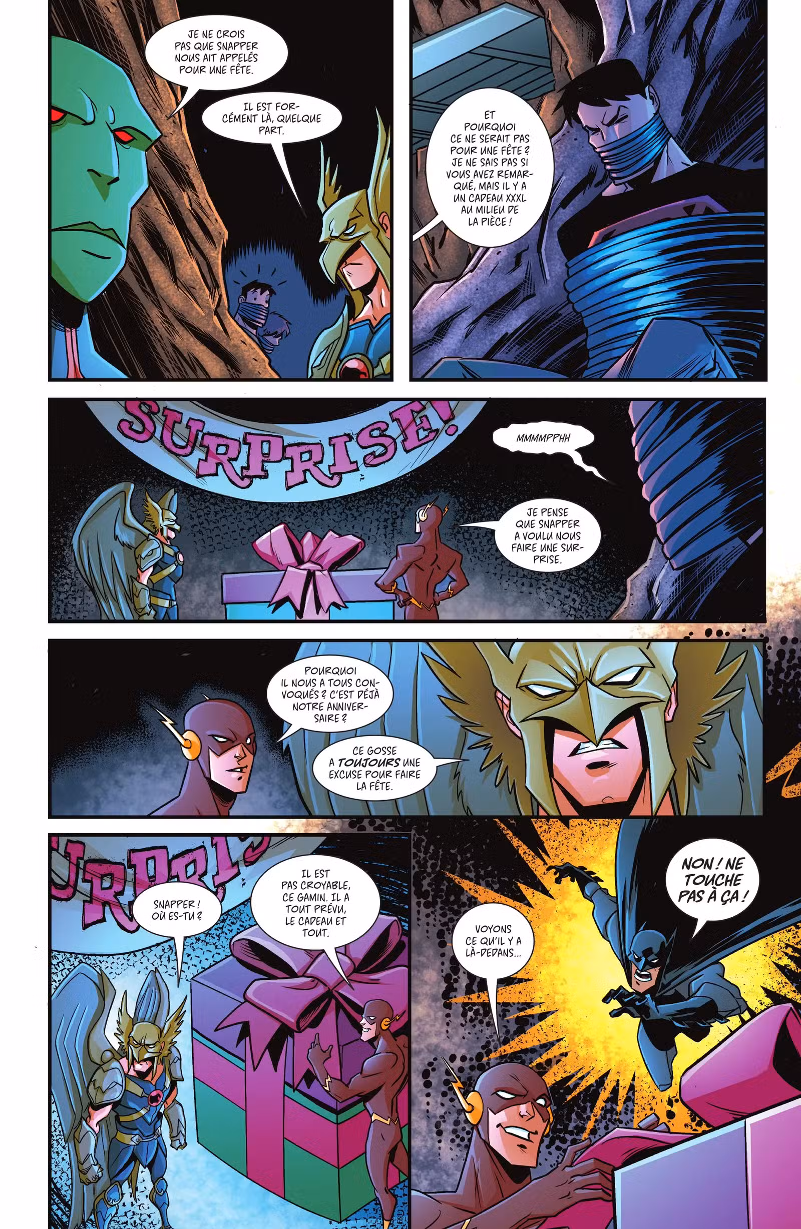 La Ligue des Justiciers : Nouvelle Génération Volume 1 page 56
