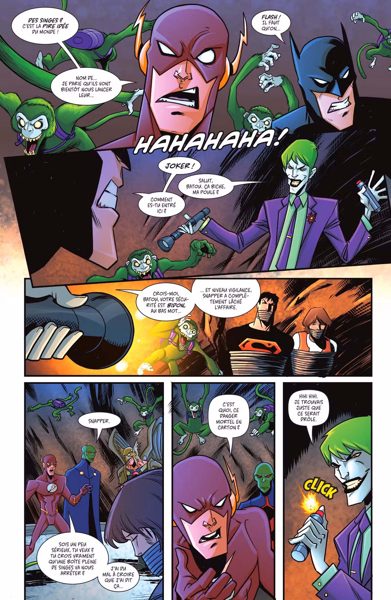 La Ligue des Justiciers : Nouvelle Génération Volume 1 page 58