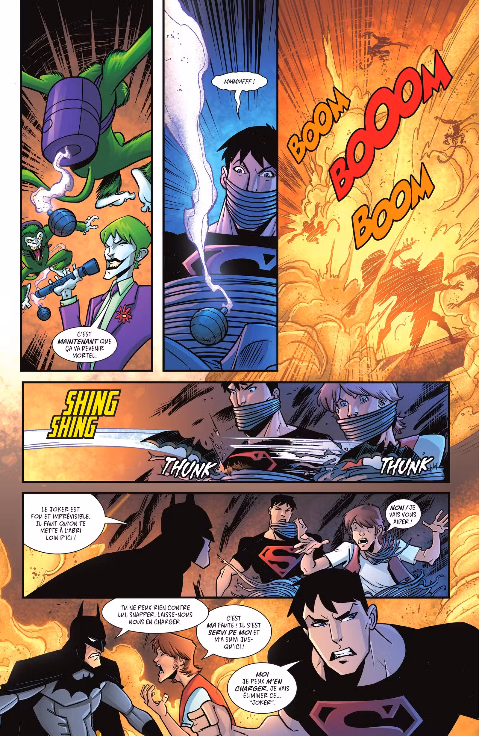 La Ligue des Justiciers : Nouvelle Génération Volume 1 page 59