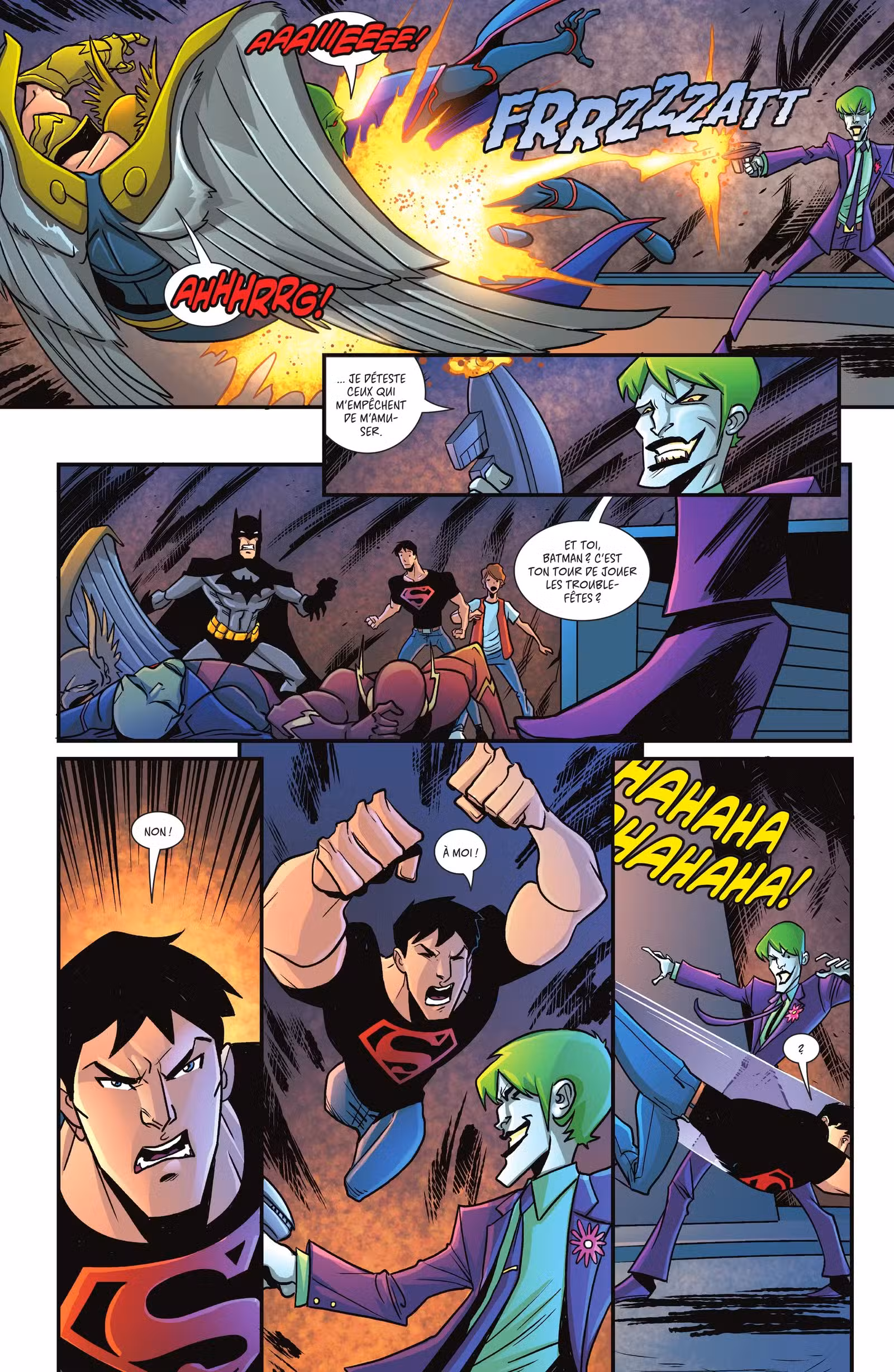 La Ligue des Justiciers : Nouvelle Génération Volume 1 page 62