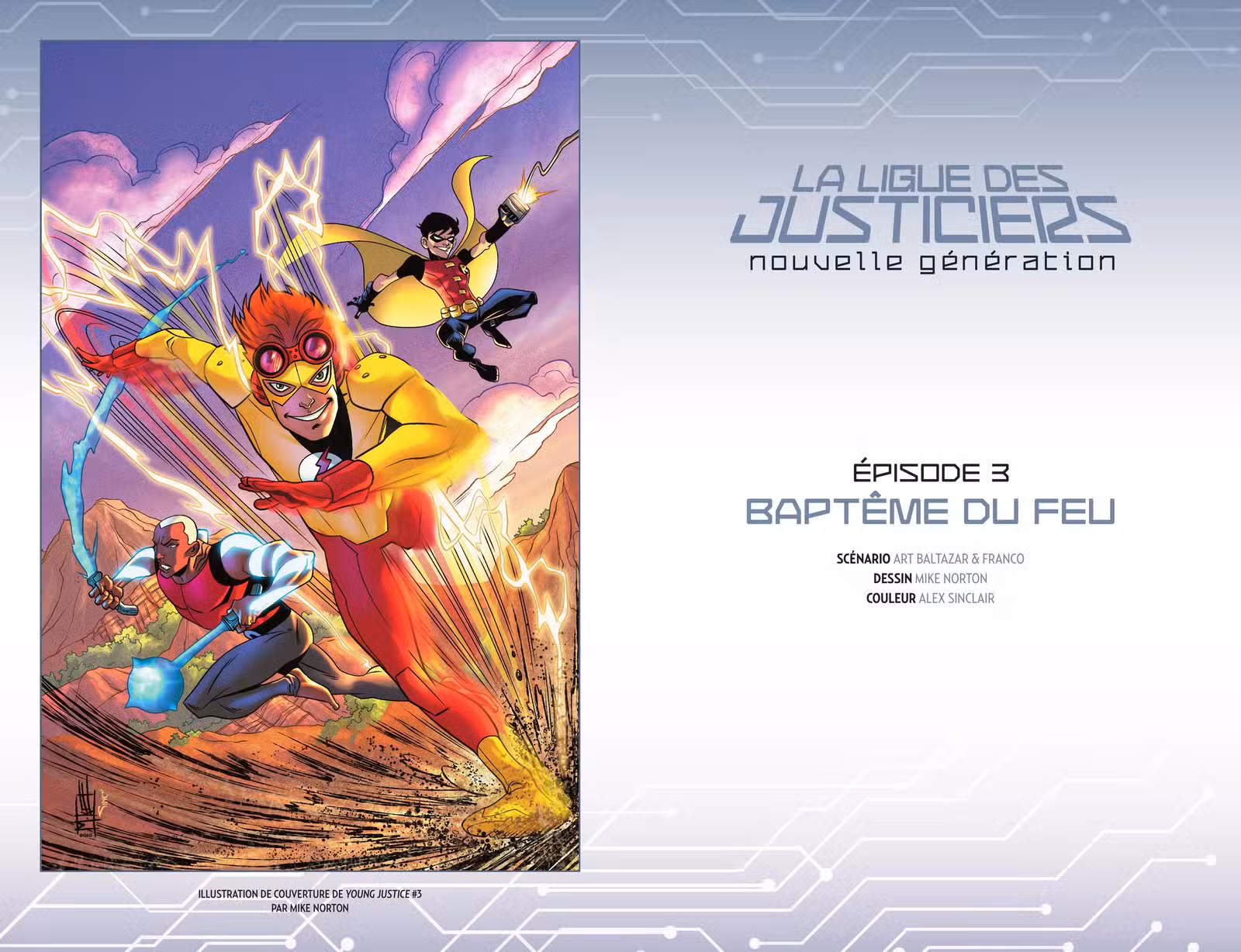 La Ligue des Justiciers : Nouvelle Génération Volume 1 page 75