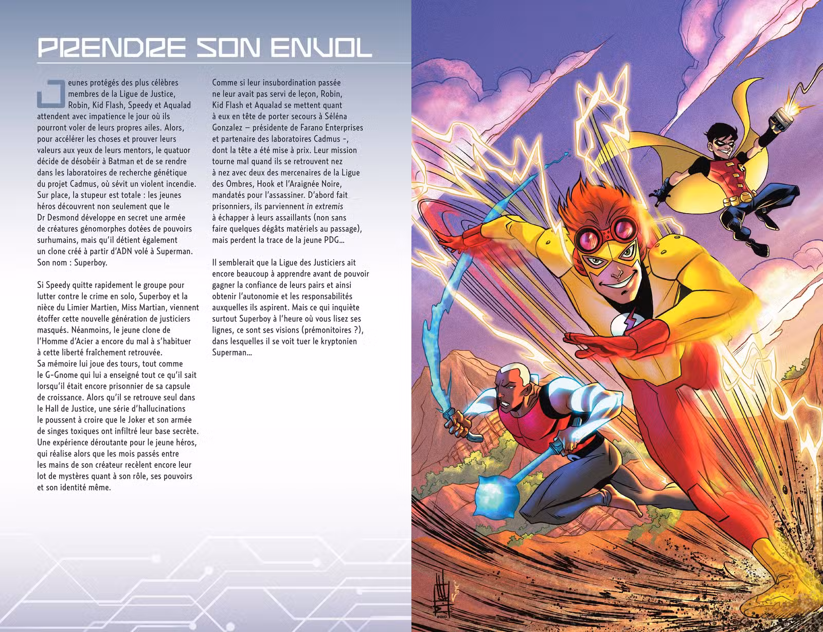 La Ligue des Justiciers : Nouvelle Génération Volume 2 page 4