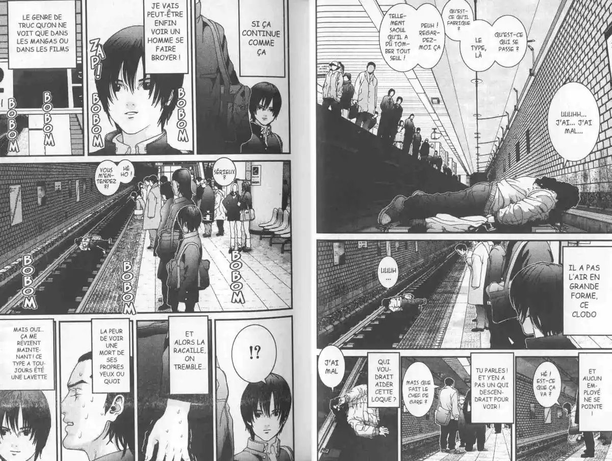 Gantz Volume 1 page 8