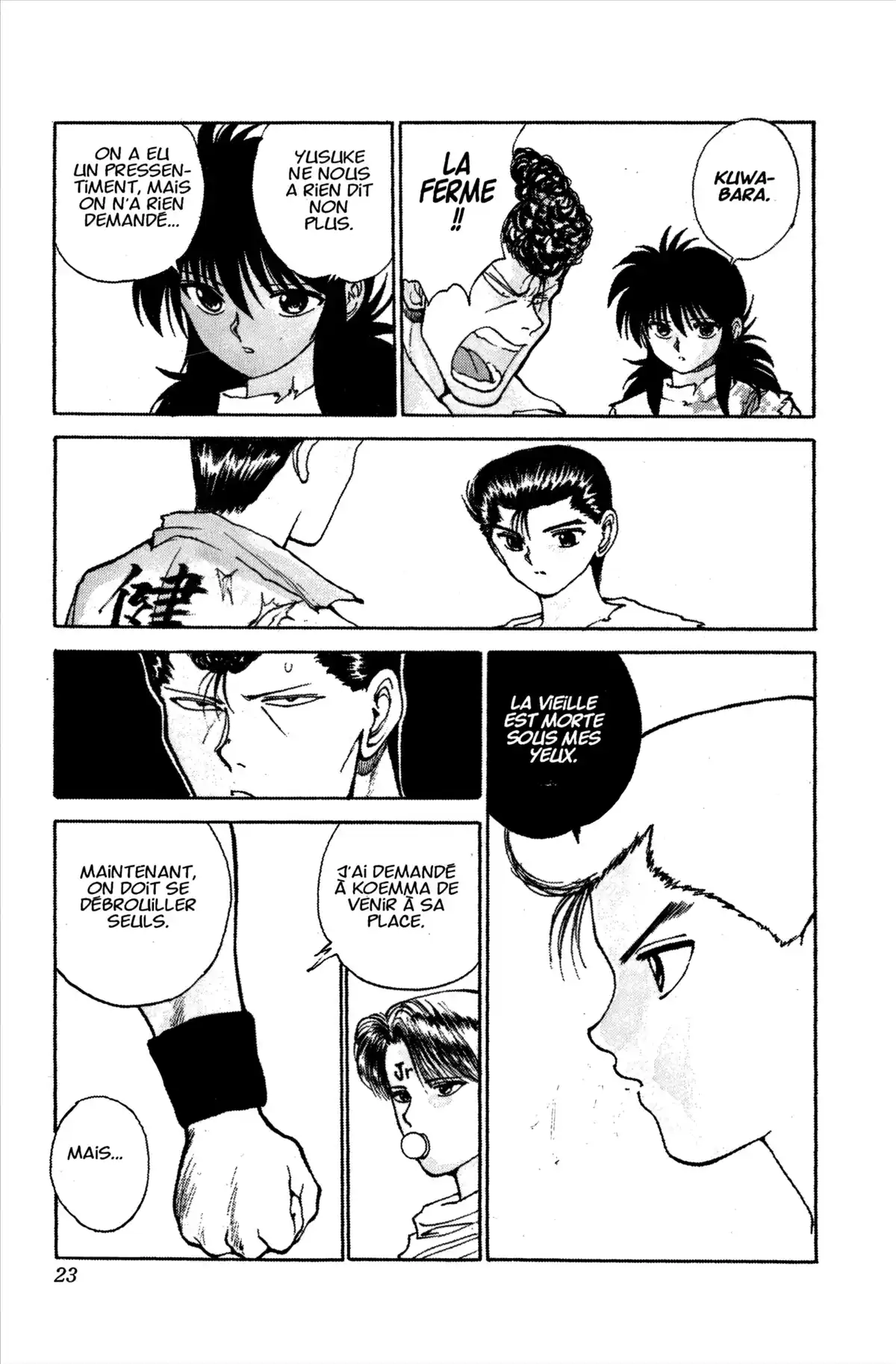 Yu Yu Hakusho Volume 12 page 20