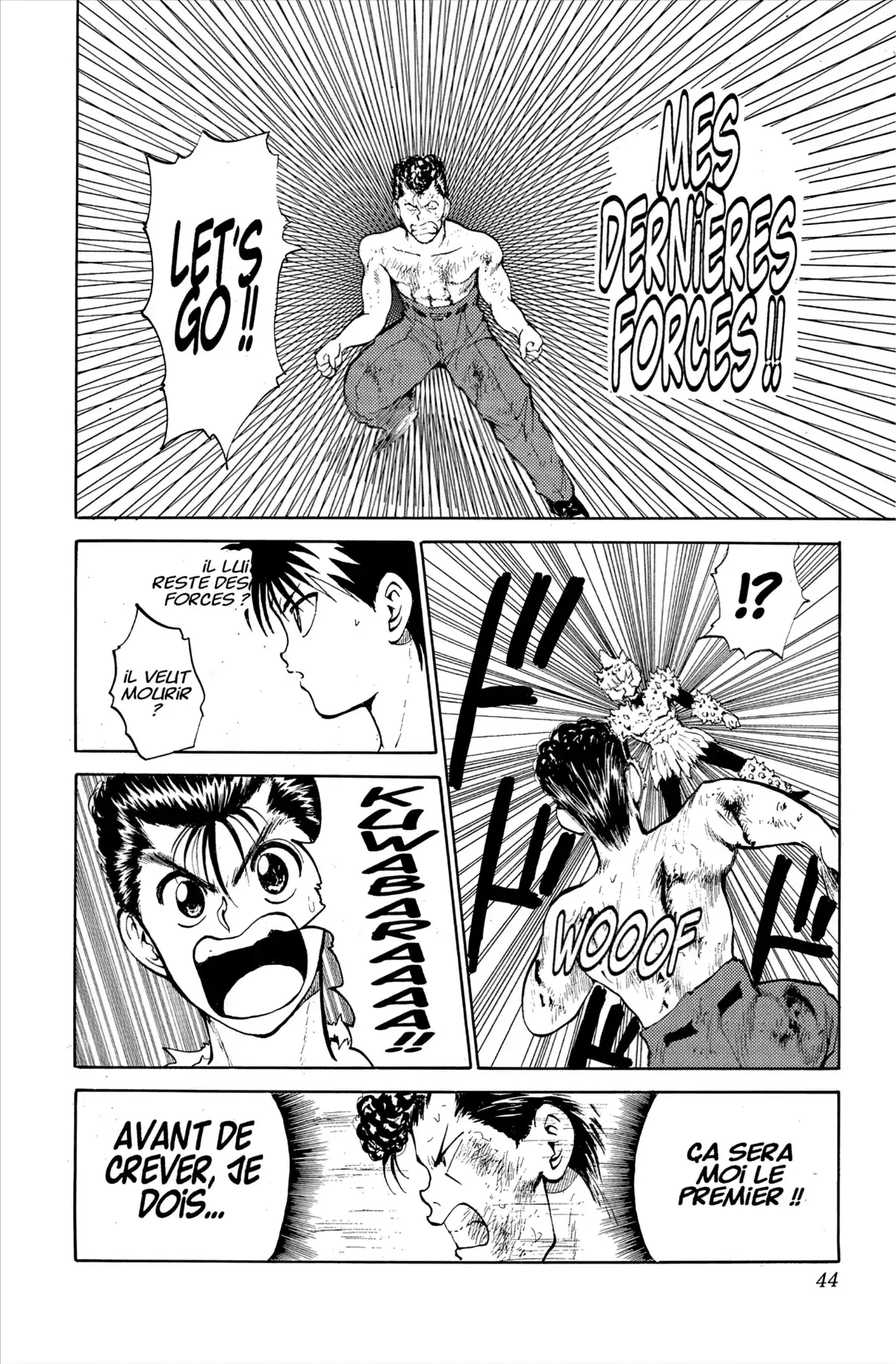 Yu Yu Hakusho Volume 9 page 40