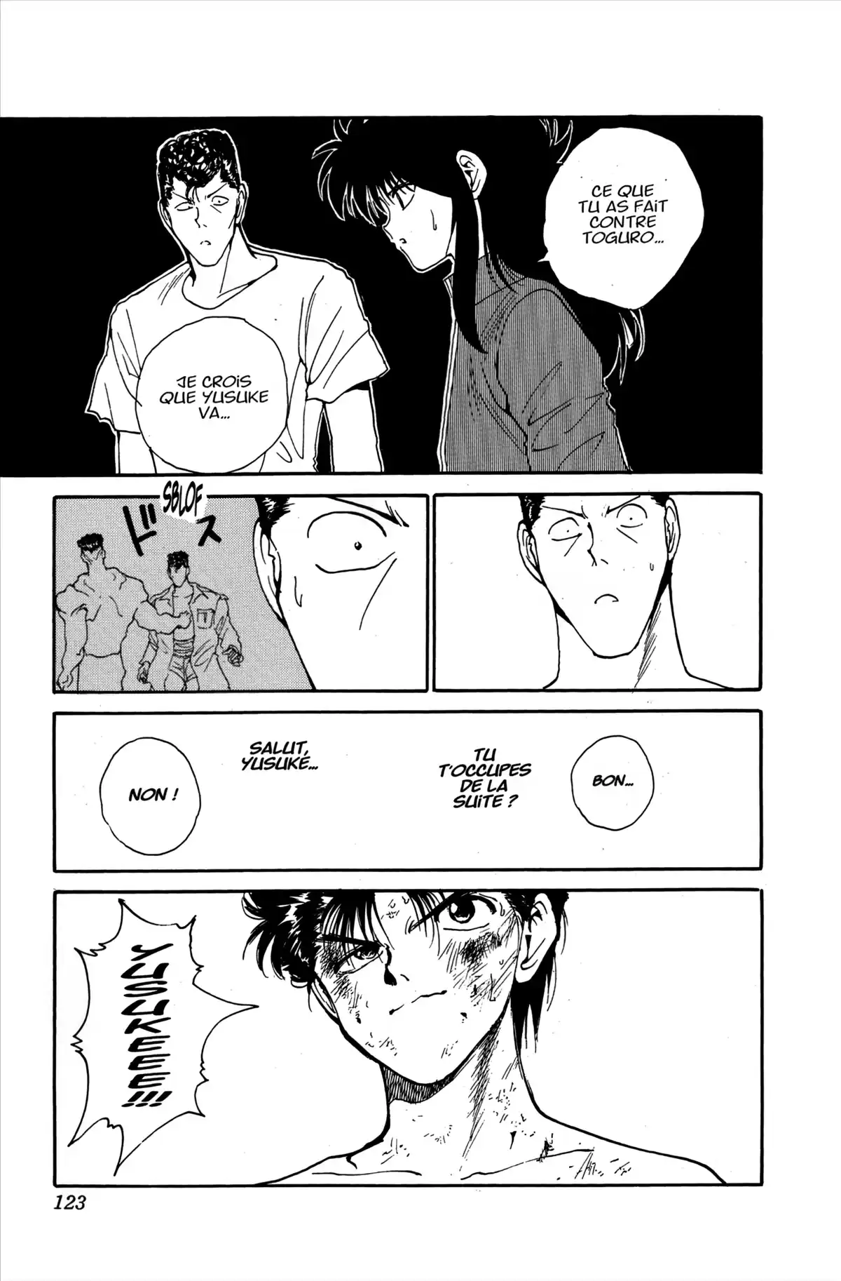 Yu Yu Hakusho Volume 16 page 121
