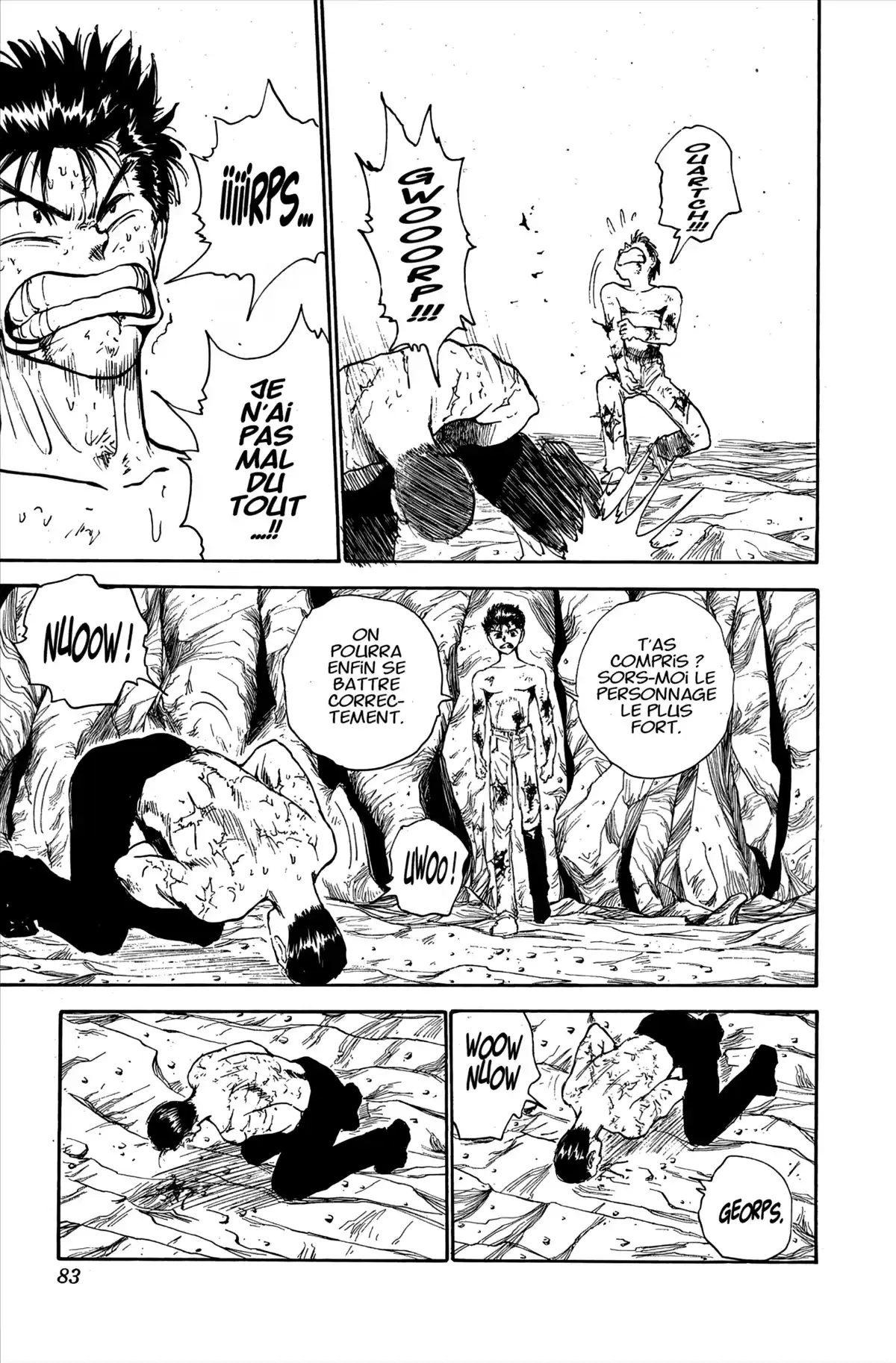 Yu Yu Hakusho Volume 16 page 81