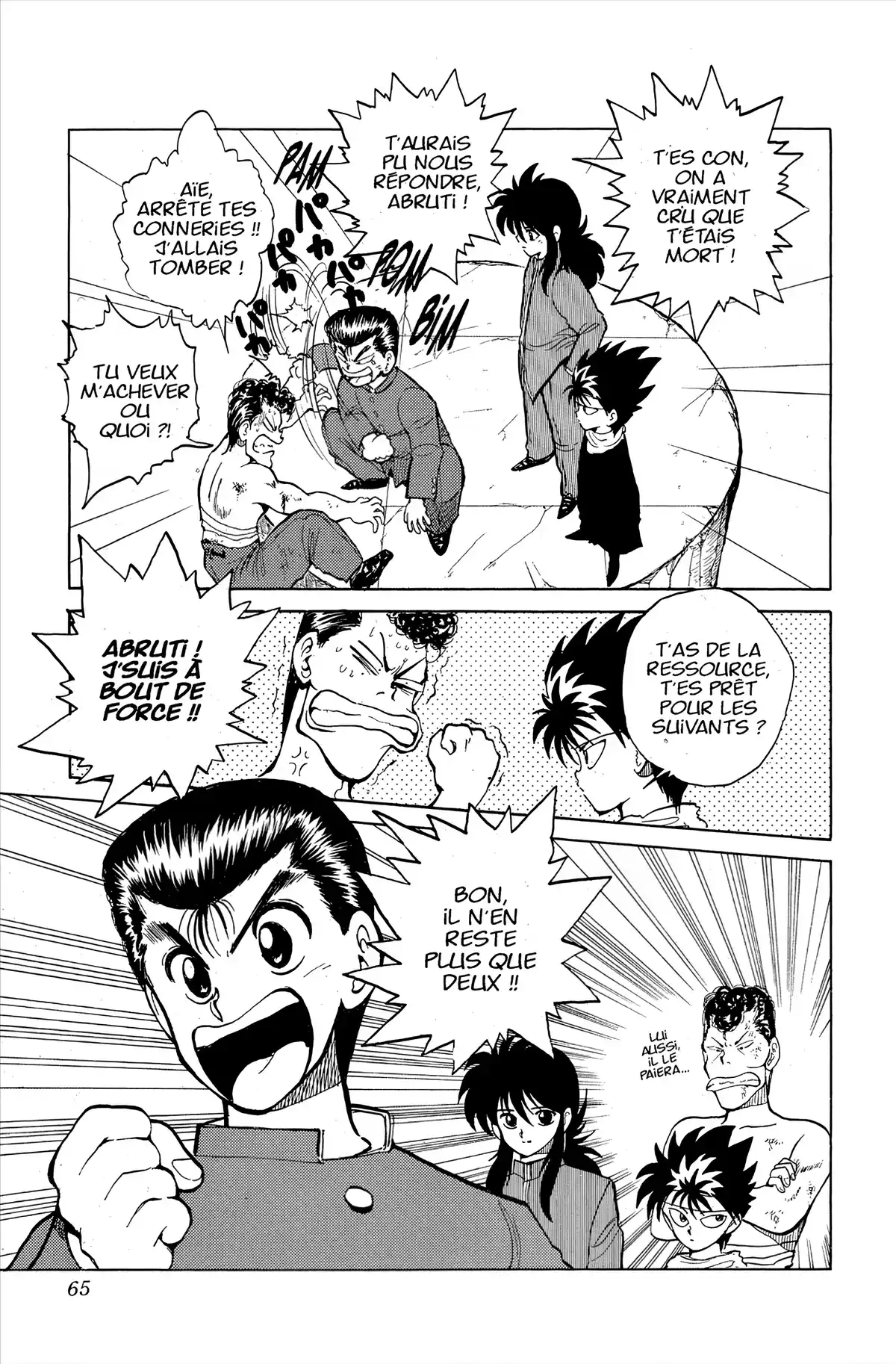 Yu Yu Hakusho Volume 5 page 63