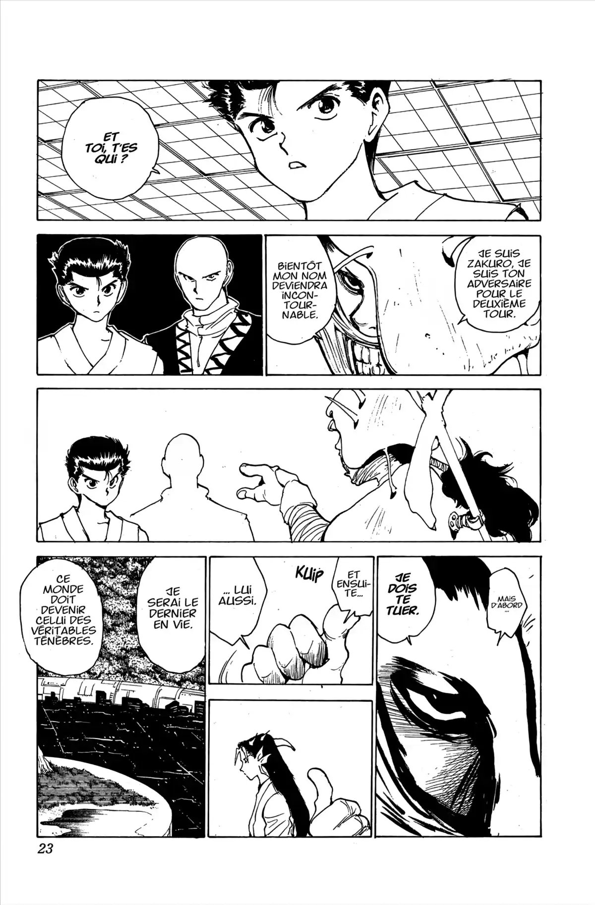 Yu Yu Hakusho Volume 19 page 20