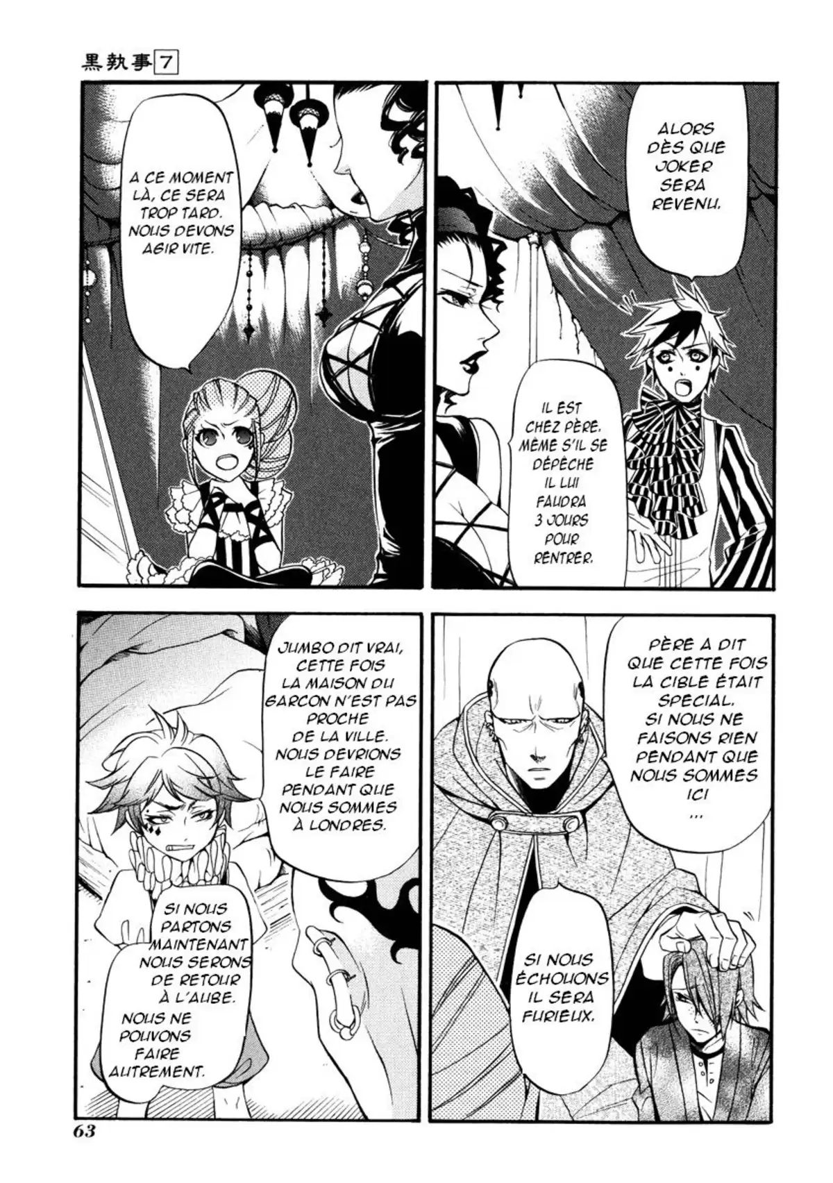 Black Butler Volume 7 page 62