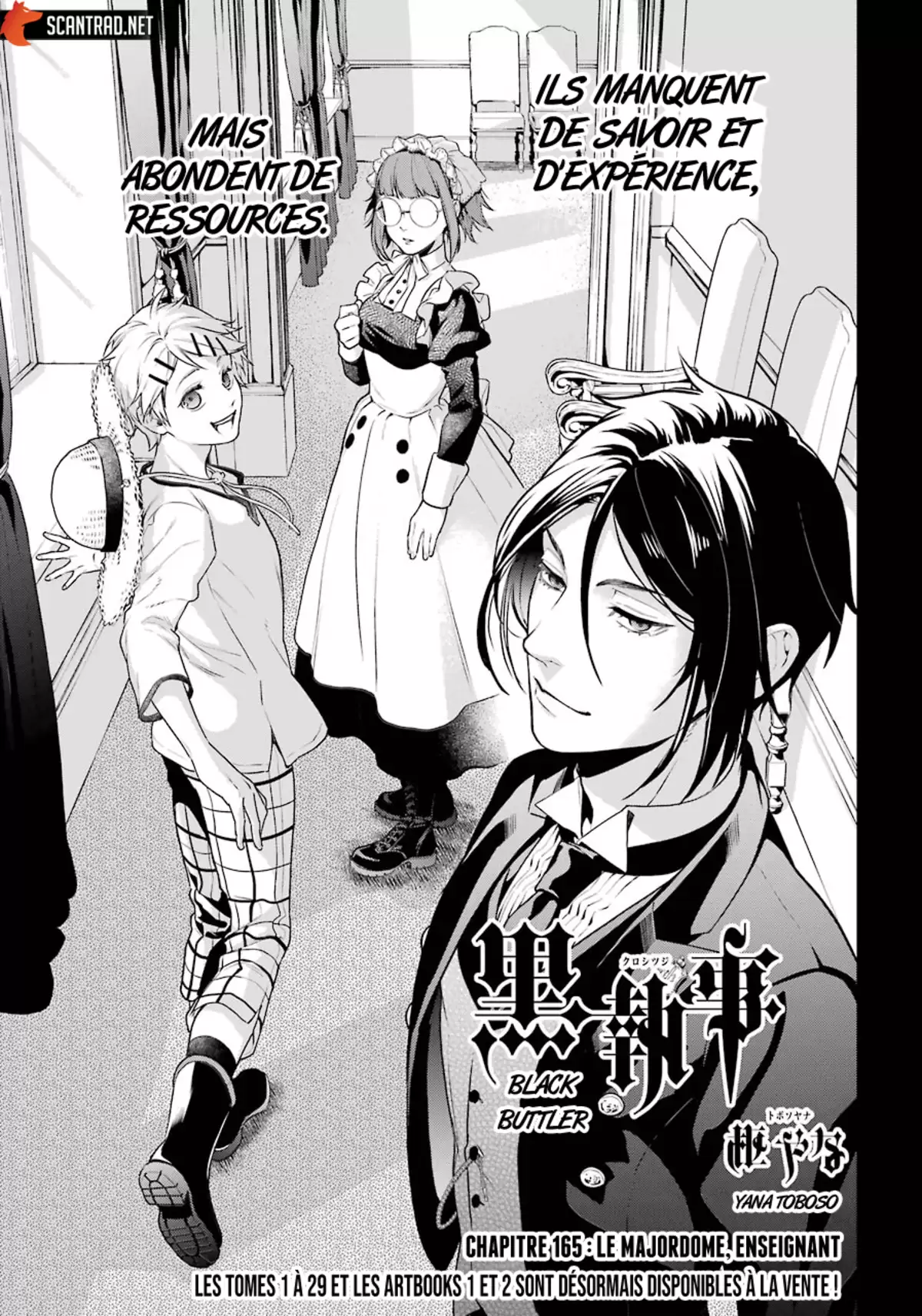 Black Butler Chapitre 165 page 1