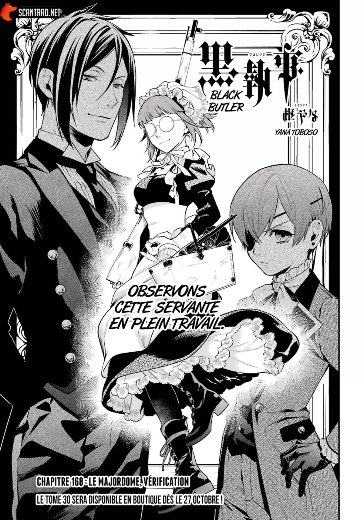 Black Butler Chapitre 168 page 1