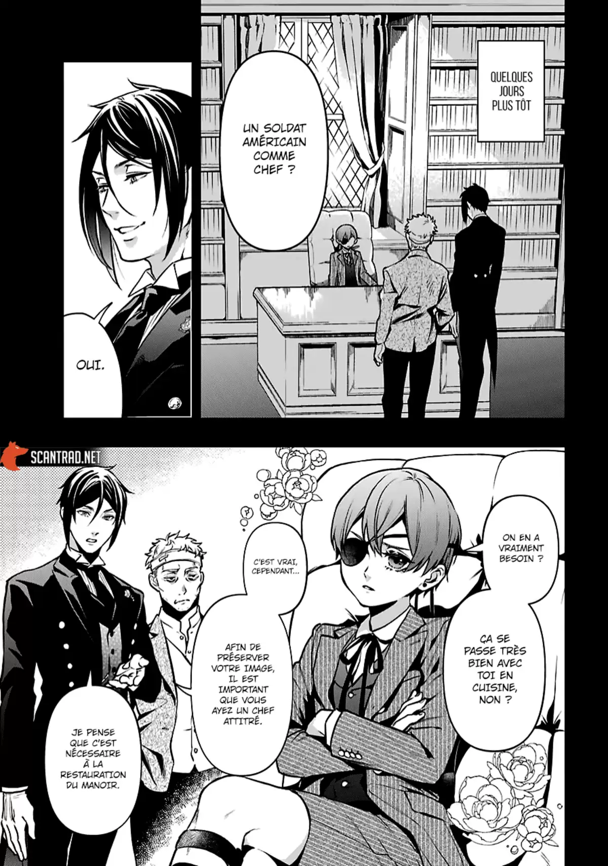 Black Butler Chapitre 176 page 9