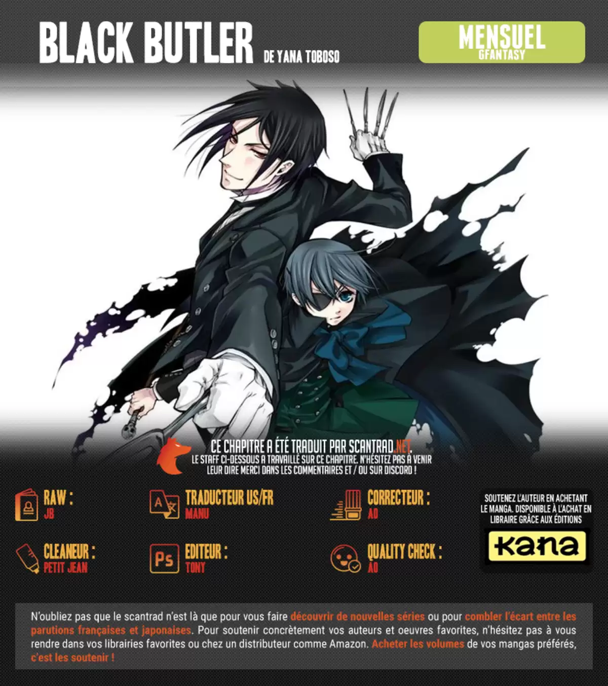 Black Butler Chapitre 171 page 2