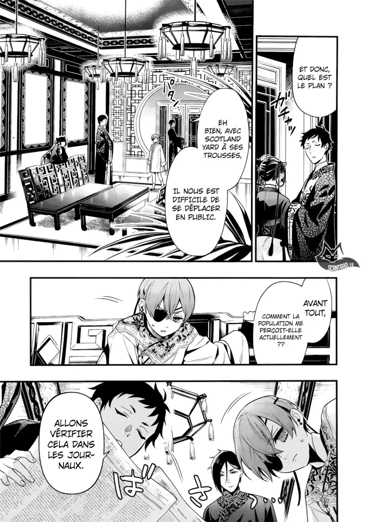 Black Butler Chapitre 150 page 6